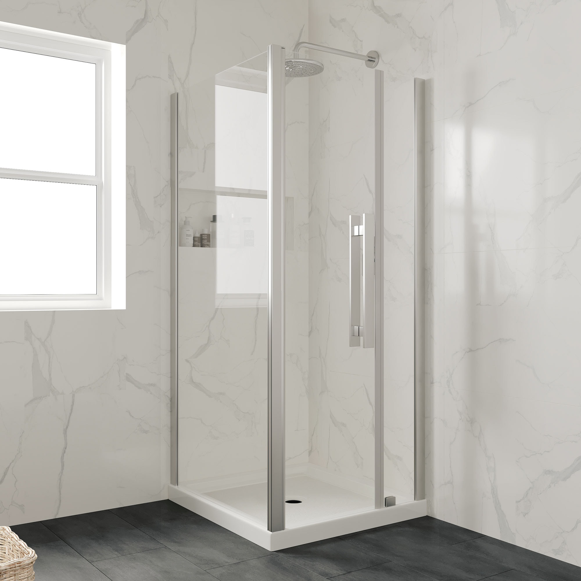 OVE Decors 15SBR-BALI34-WHT Shower-Floors - View #9