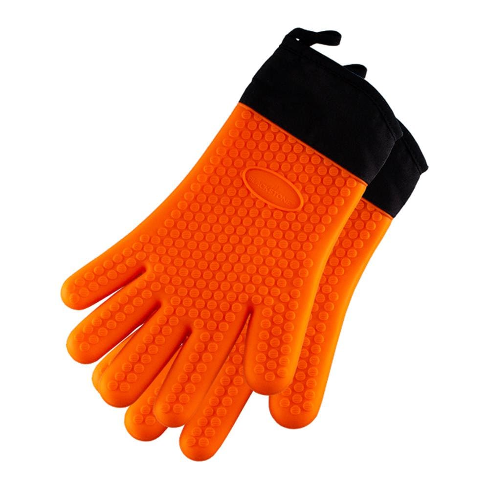 Orange Heat-Resistant Gloves