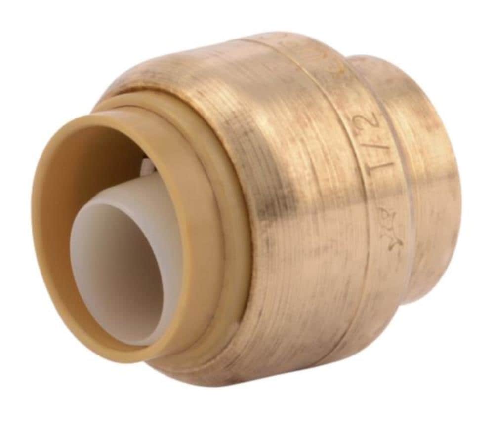 SharkBite 754330 Sharkbite 1/2 In. Push-fit End Stop U514lf