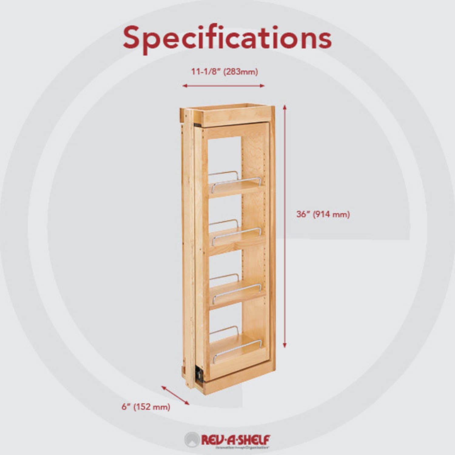 Rev-A-Shelf 321544 Pull-Out-Cabinet-Baskets - View #3