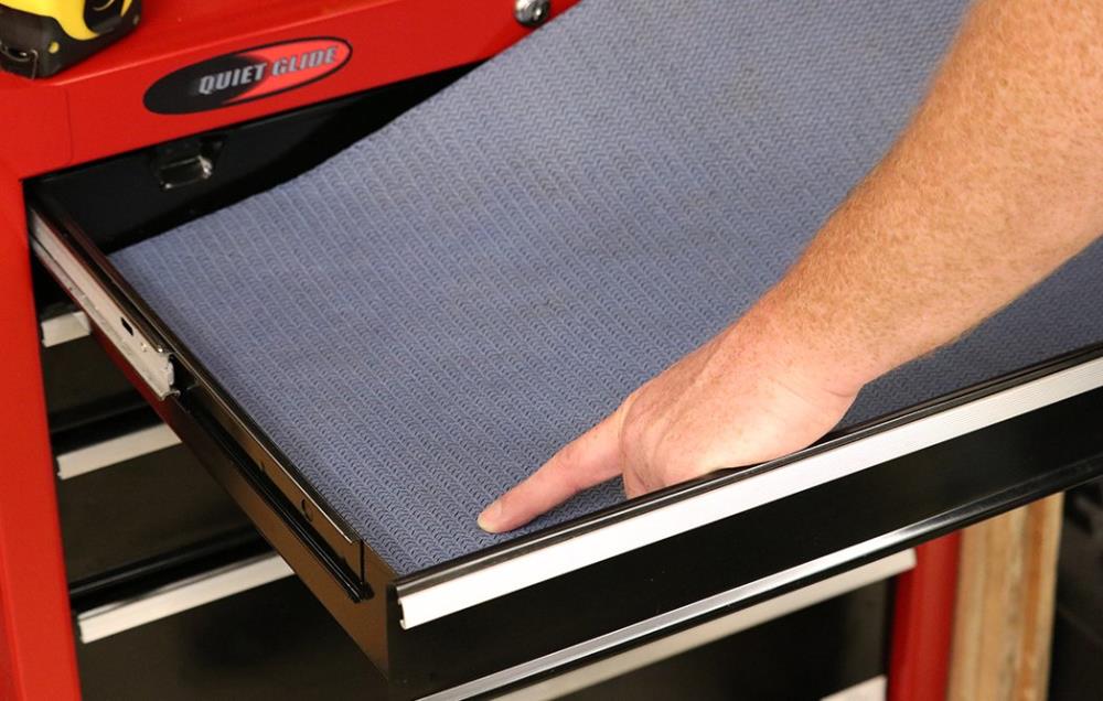 TOOLTEX Rubber Drawer Liner 16 In x 10 Ft Drawer Liner in the Tool Storage  Accessories department at