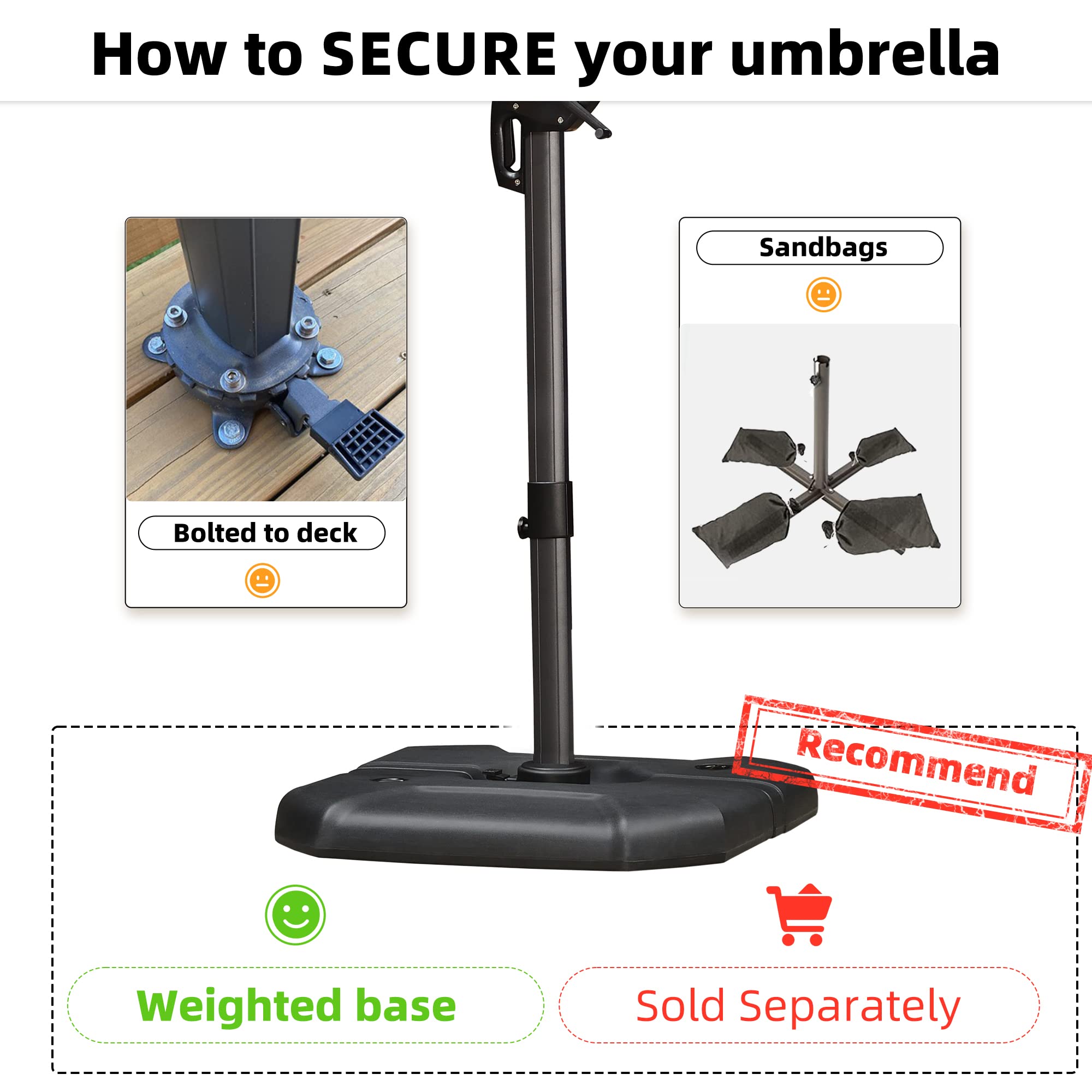 PURPLE LEAF LS04XHS10-GY Umbrellas-2 - View #10