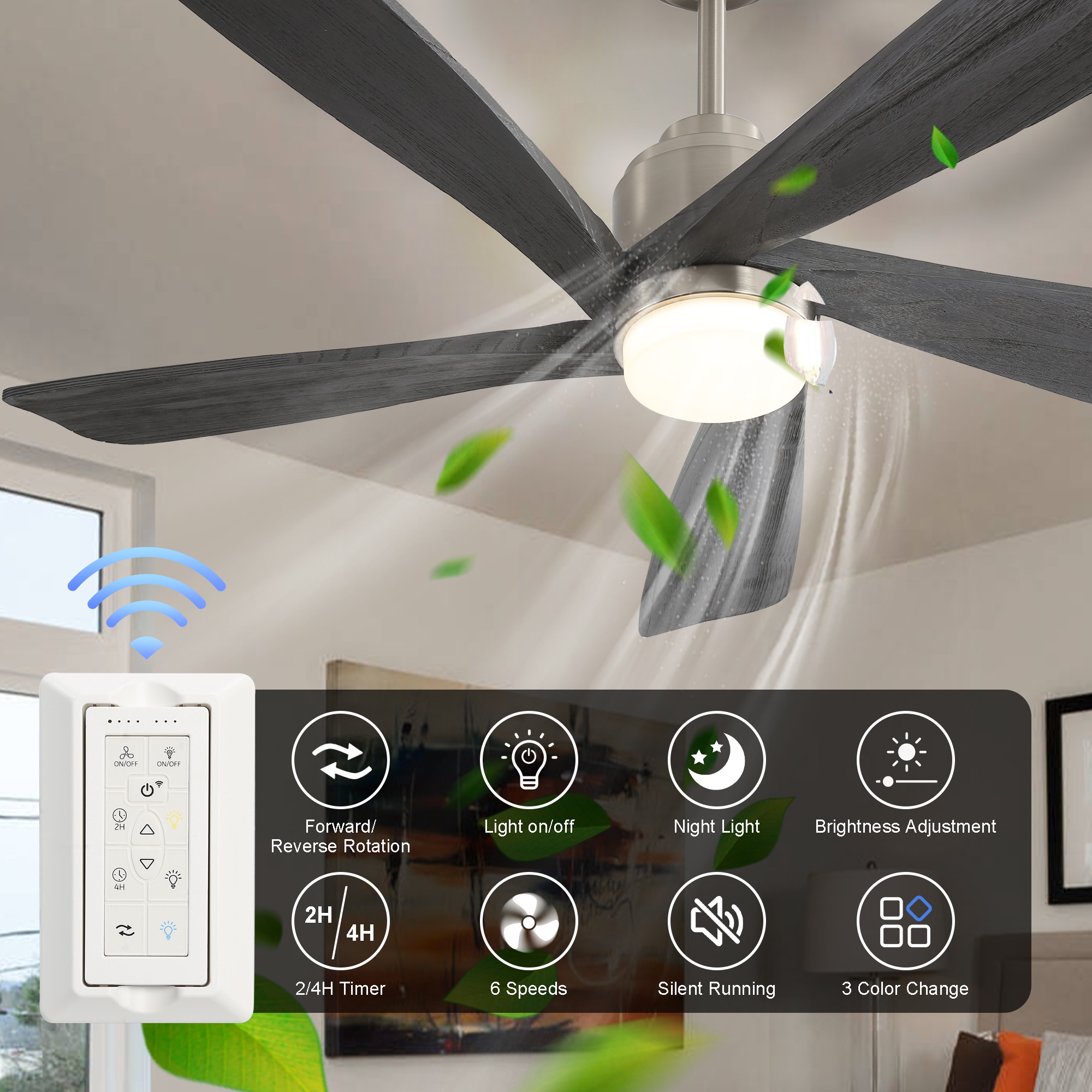 Sunrinx MG12-CF-1 Ceiling-Fans - View #5
