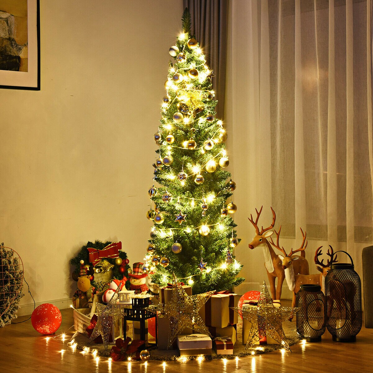 Forclover ALHY-654CM Artificial-Christmas-Trees - View #2