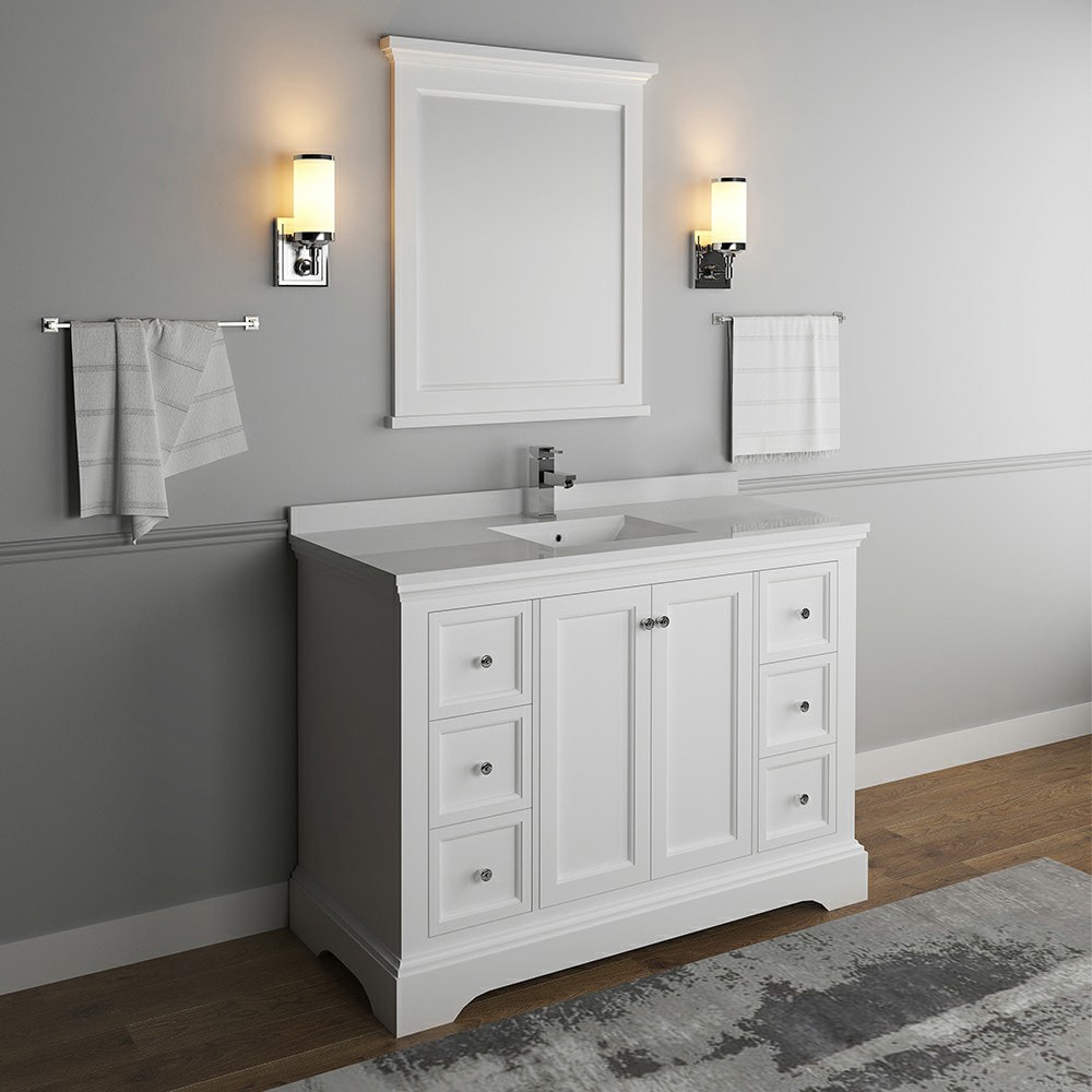 Fresca FCB2448WHM-CWH-U Bath-Vanity-Combo - View #5