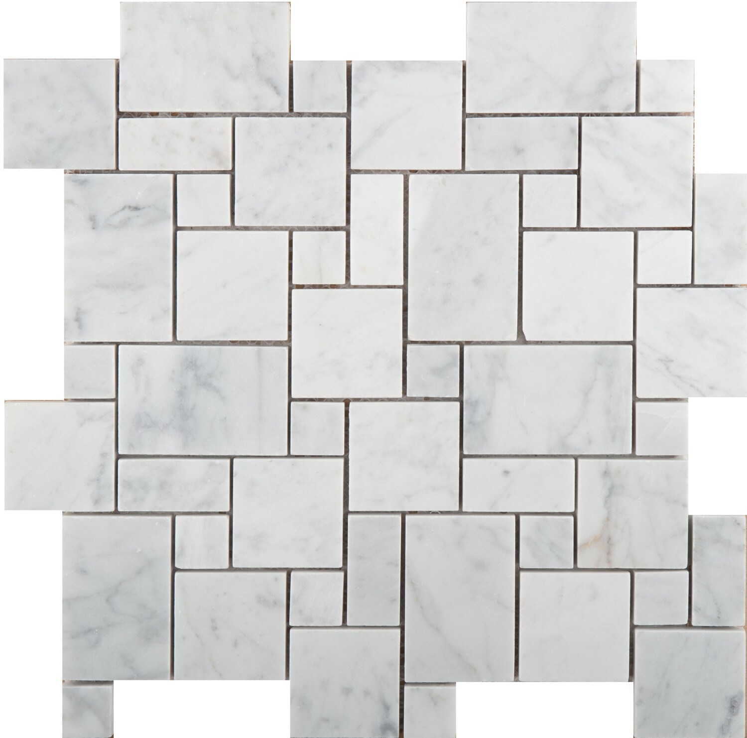Emser BIANCO GIOIA Bianco Gioia Nantes Natural Stone Marble Border Tile (12-in x 12-in)