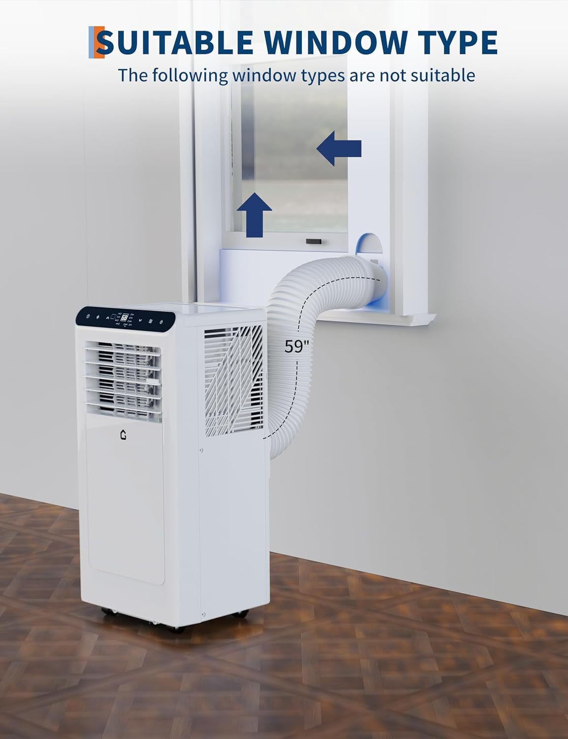 WhizMax LSHQQPHK-337HCRDY Portable-Air-Conditioners - View #5