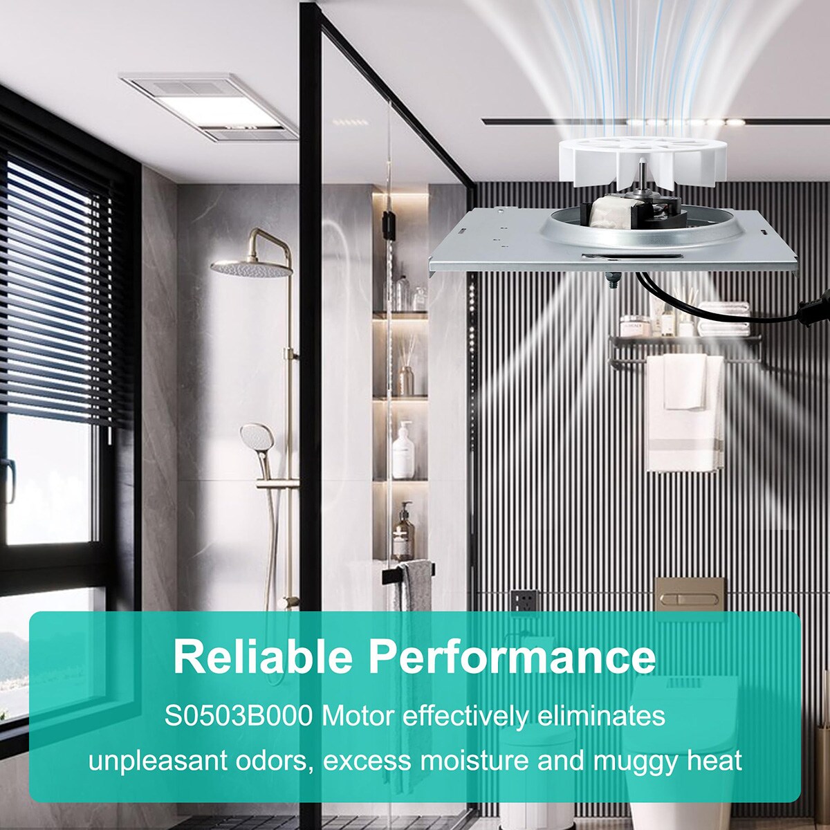 Afoxsos LAF0309F49 Bath-Fan-Access - View #4