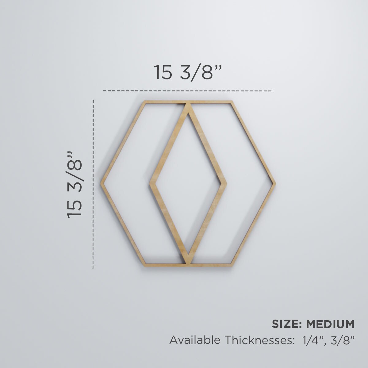 Ekena Millwork WALW16X16X0250HREBI Wall-Panels - View #3