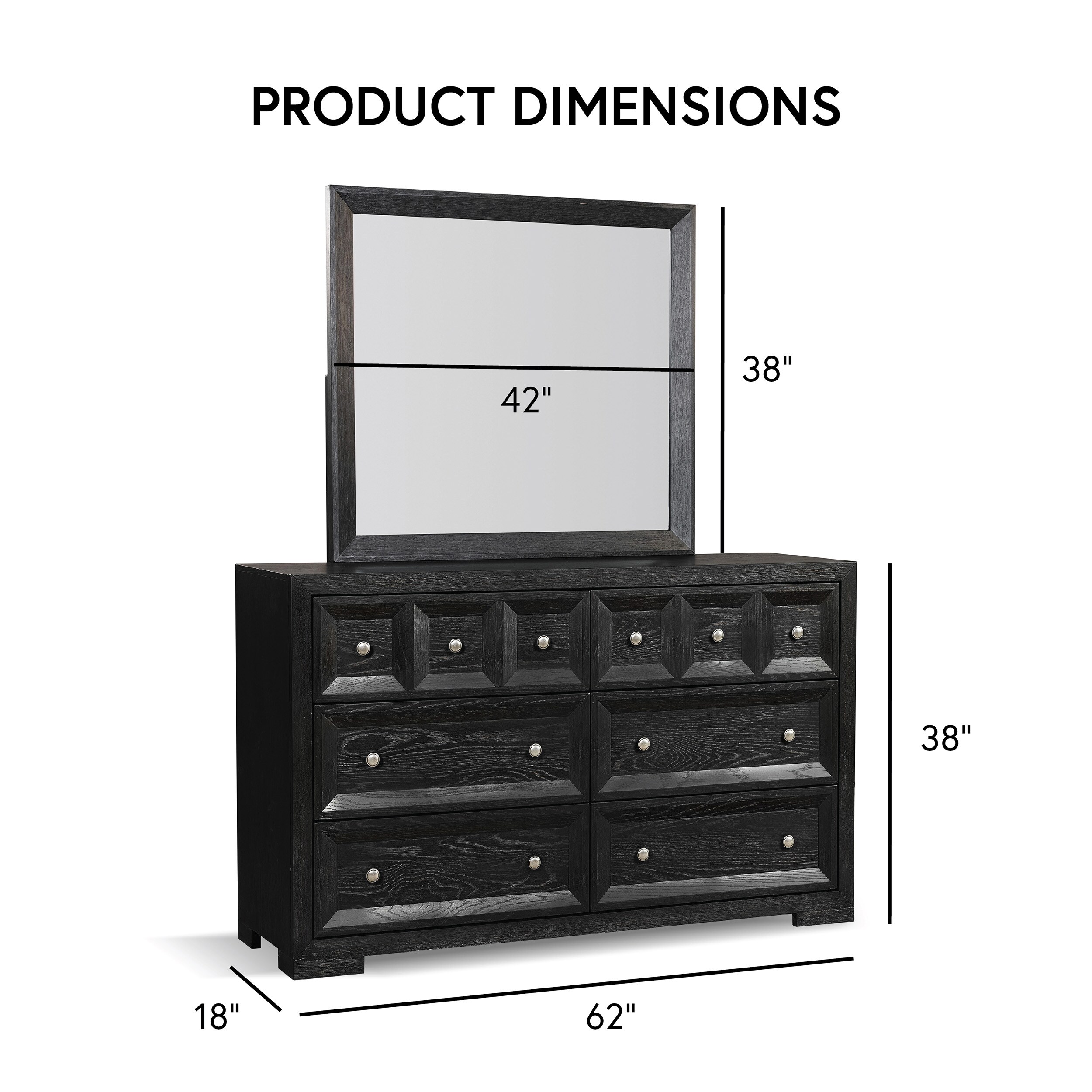 Furniture of America IDF-79011BKQNDM Bedroom-Sets - View #5