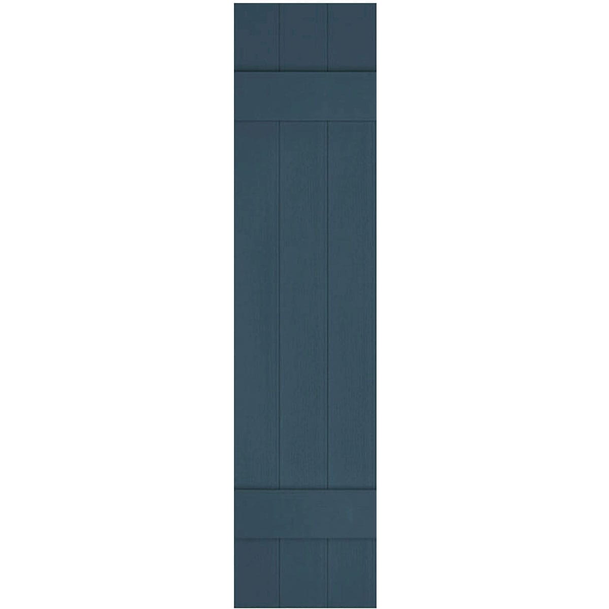 Ekena Millwork LJ4C14X03600CB 14-in W x 36-in H Classic Blue Board and batten Exterior Shutters ( 2 -Pack )