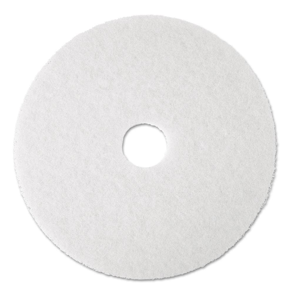 3M MMM08484 20-in Synthetic Fiber Abrasive Floor Polisher Pad 5-Pack