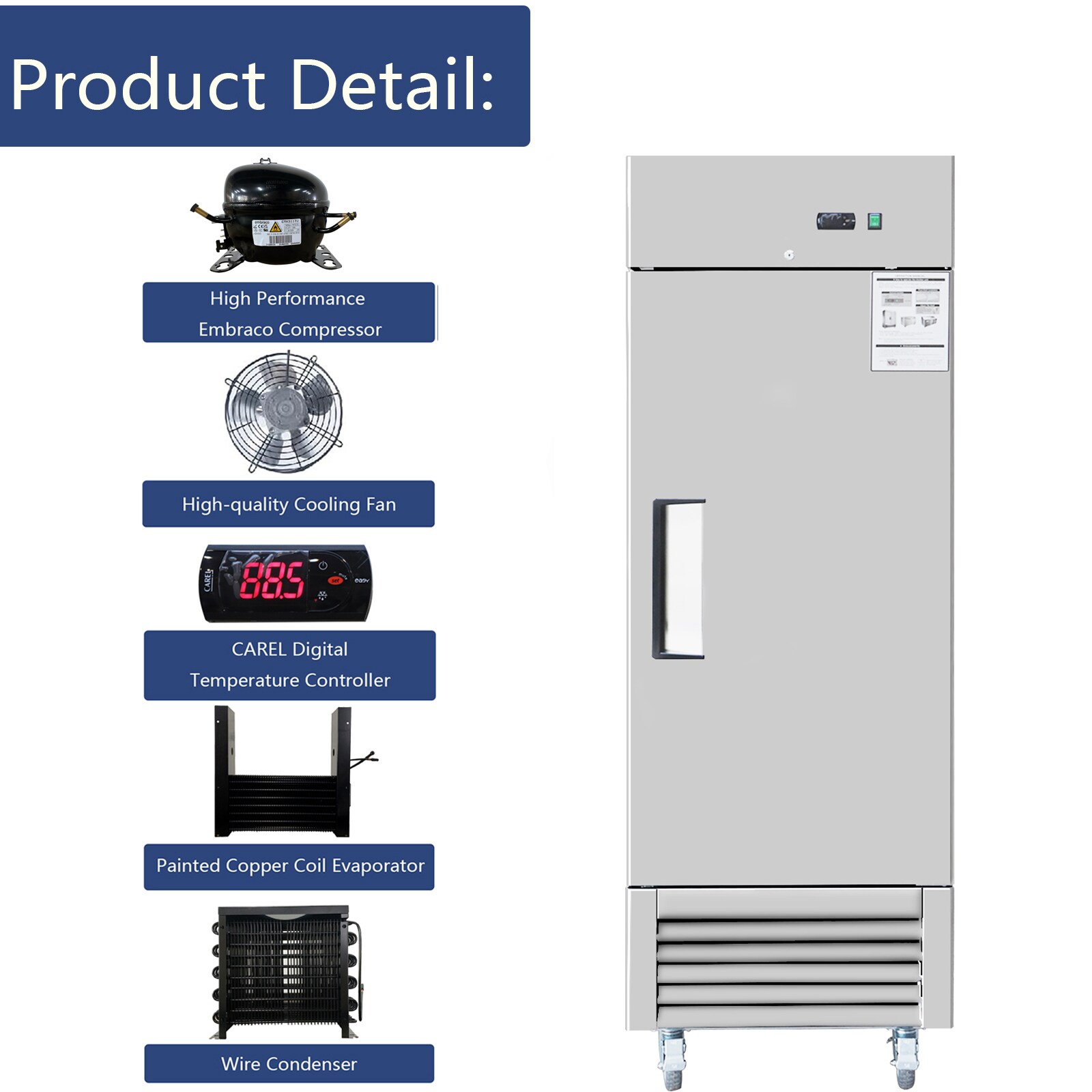 Xspracer ML-CR117 Commercial-Refrigerators - View #4