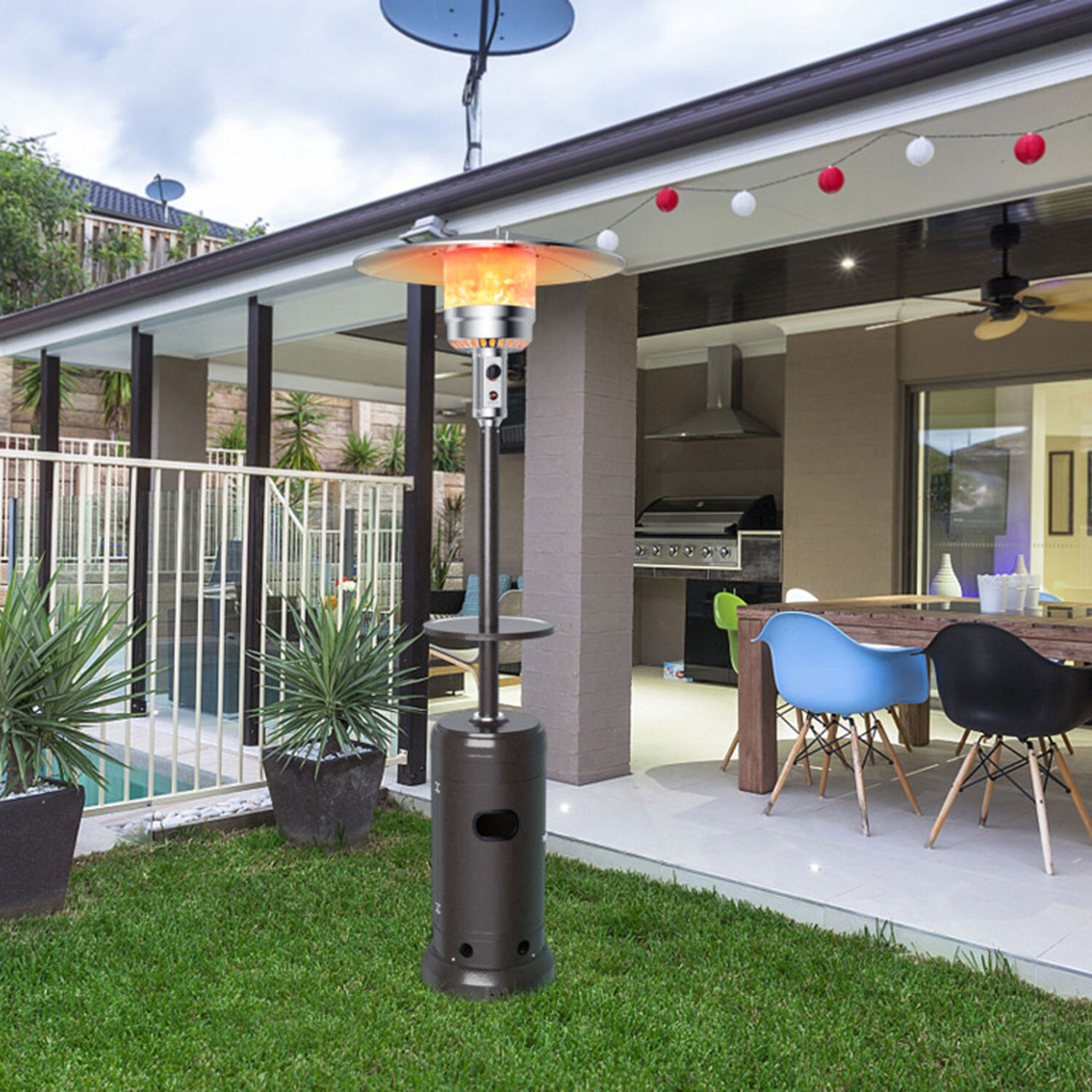 Dimakai DK-HW61848CP Outdoor-Gas-Patio-Heaters - View #3