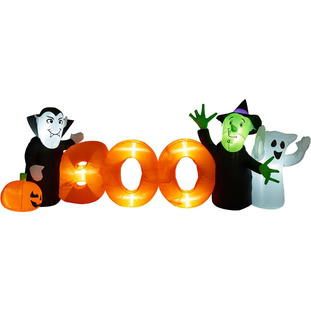 Haunted Hill Farm HIBOOSGN101-L Outdoor-Halloween-Decor - View #10