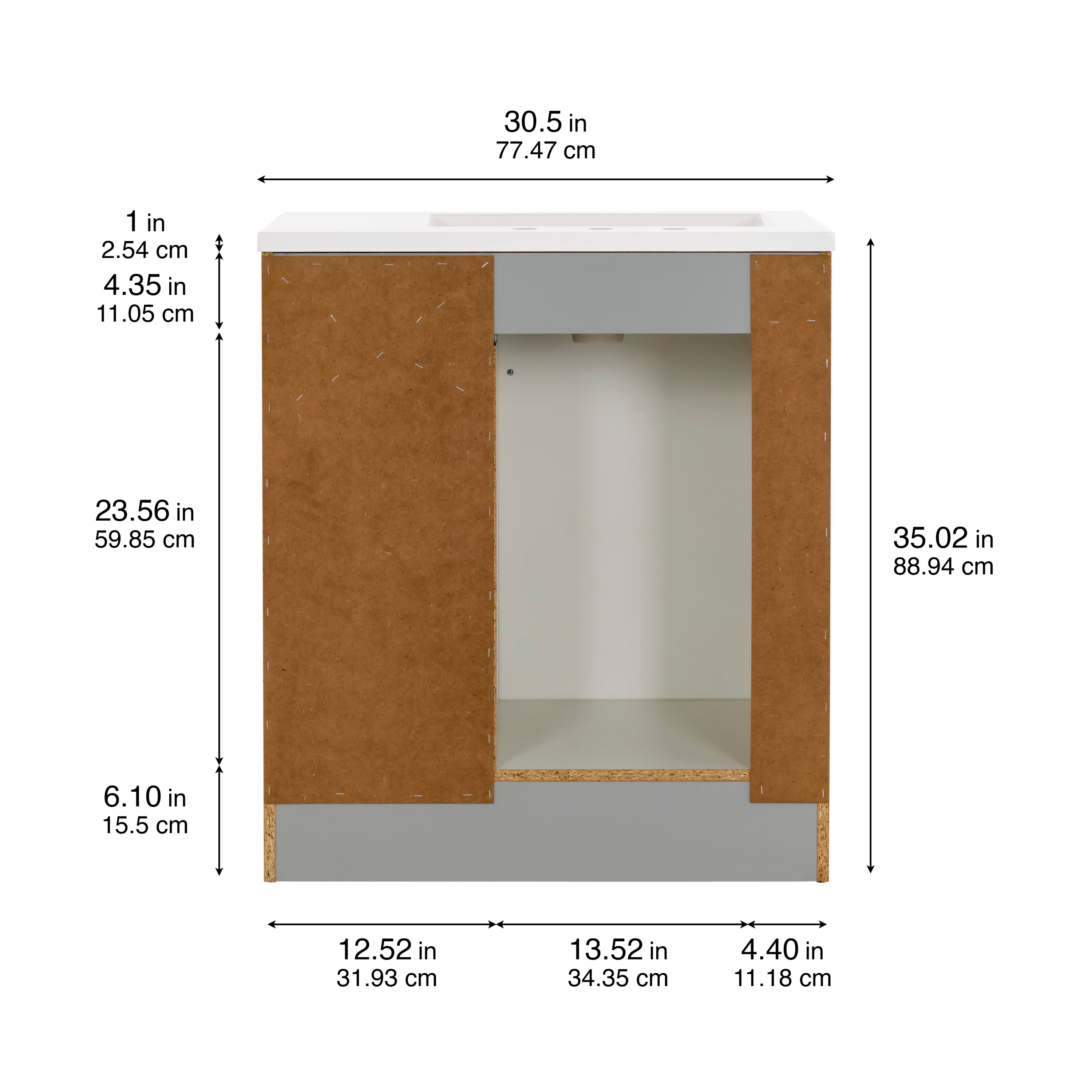 Project Source DV30P2-CY Bath-Vanity-Combo - View #5