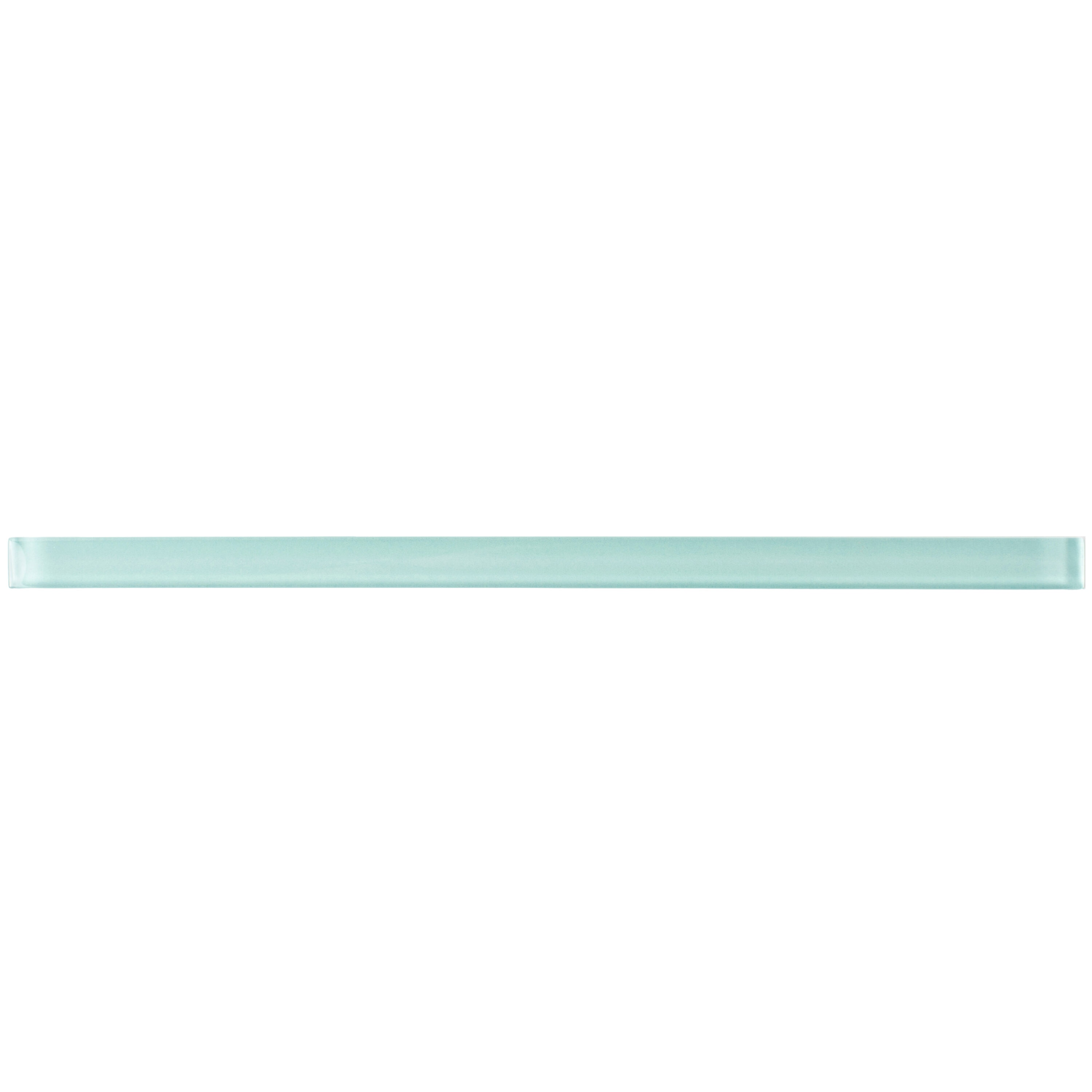 Apollo Tile 10-Pack Sapphire Blue 1/2-in x 12-in Glass Pencil Tile (0.5-sq. ft/ Carton)