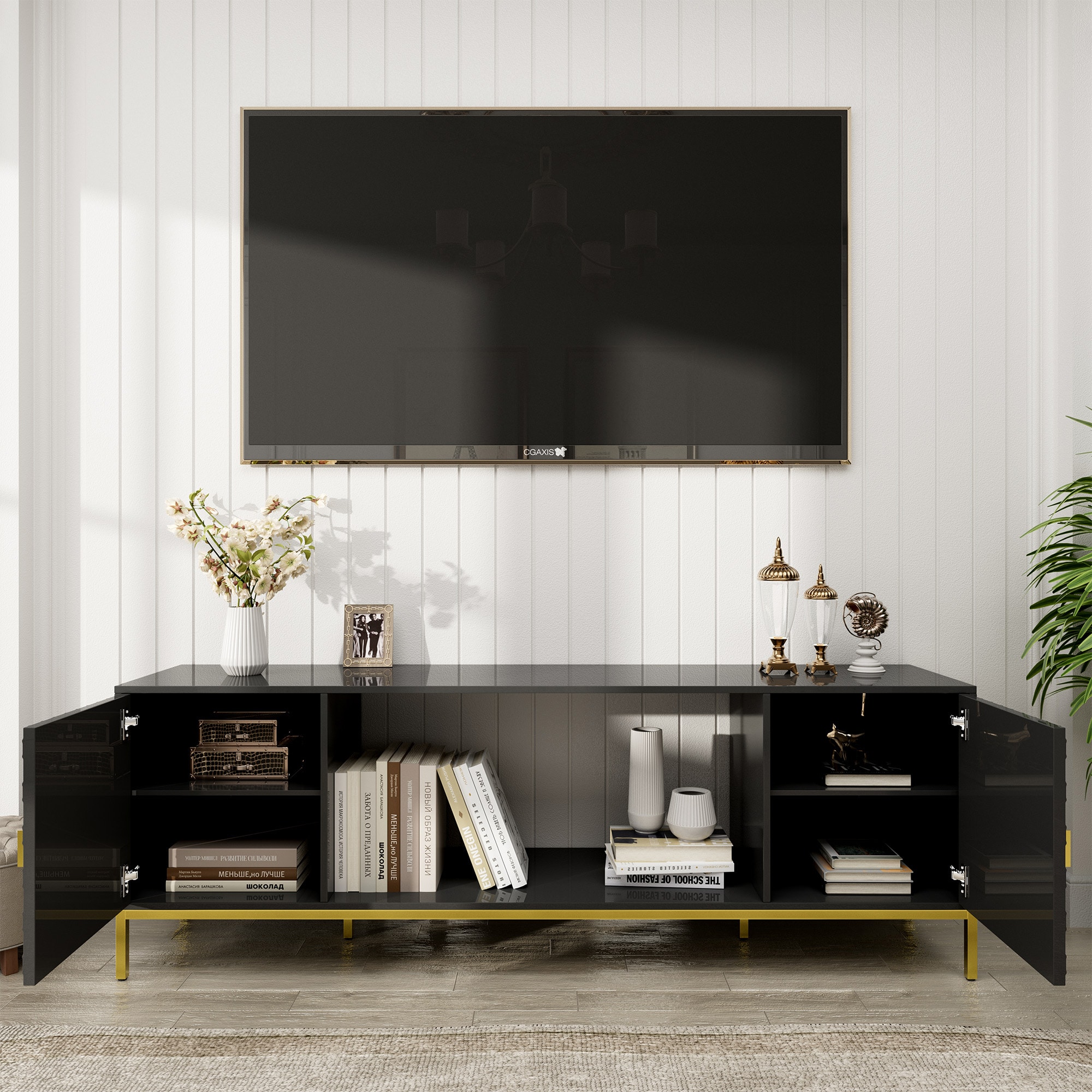 Mondawe OR-MF770B-WS Tv-Stands - View #2