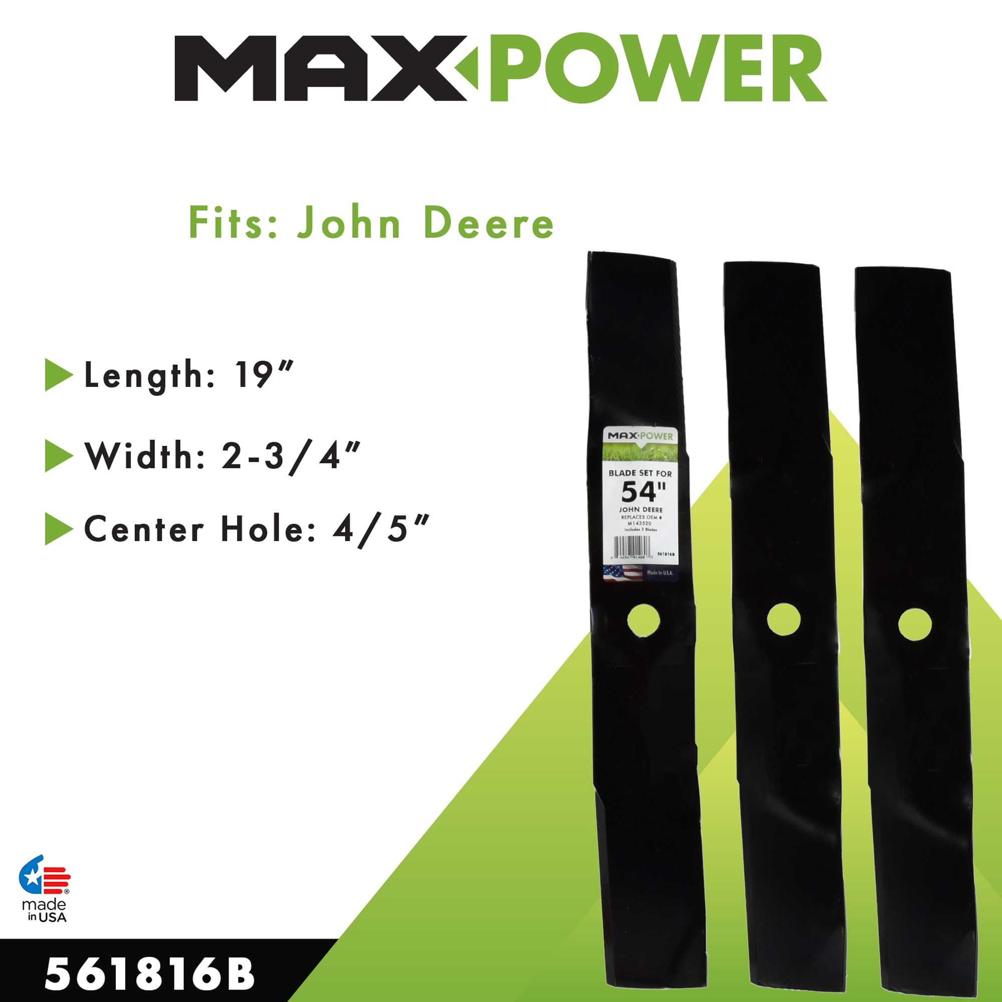MaxPower 561816B Ope-Mower-Blades - View #5