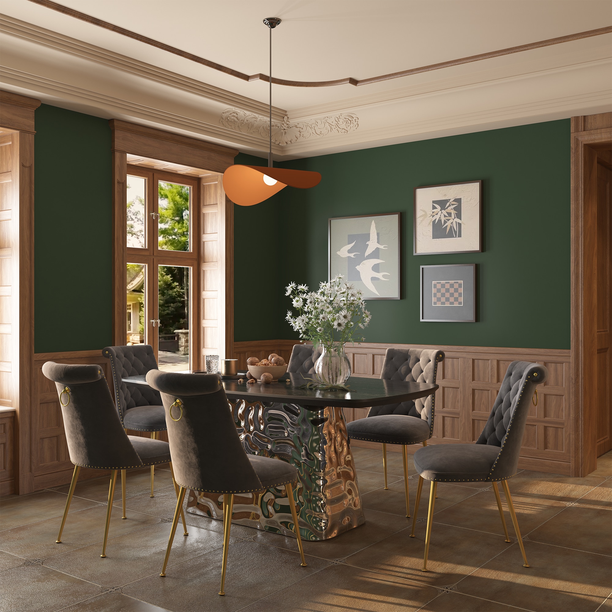 Clihome CL-1676D703GY Dining-Sets - View #4