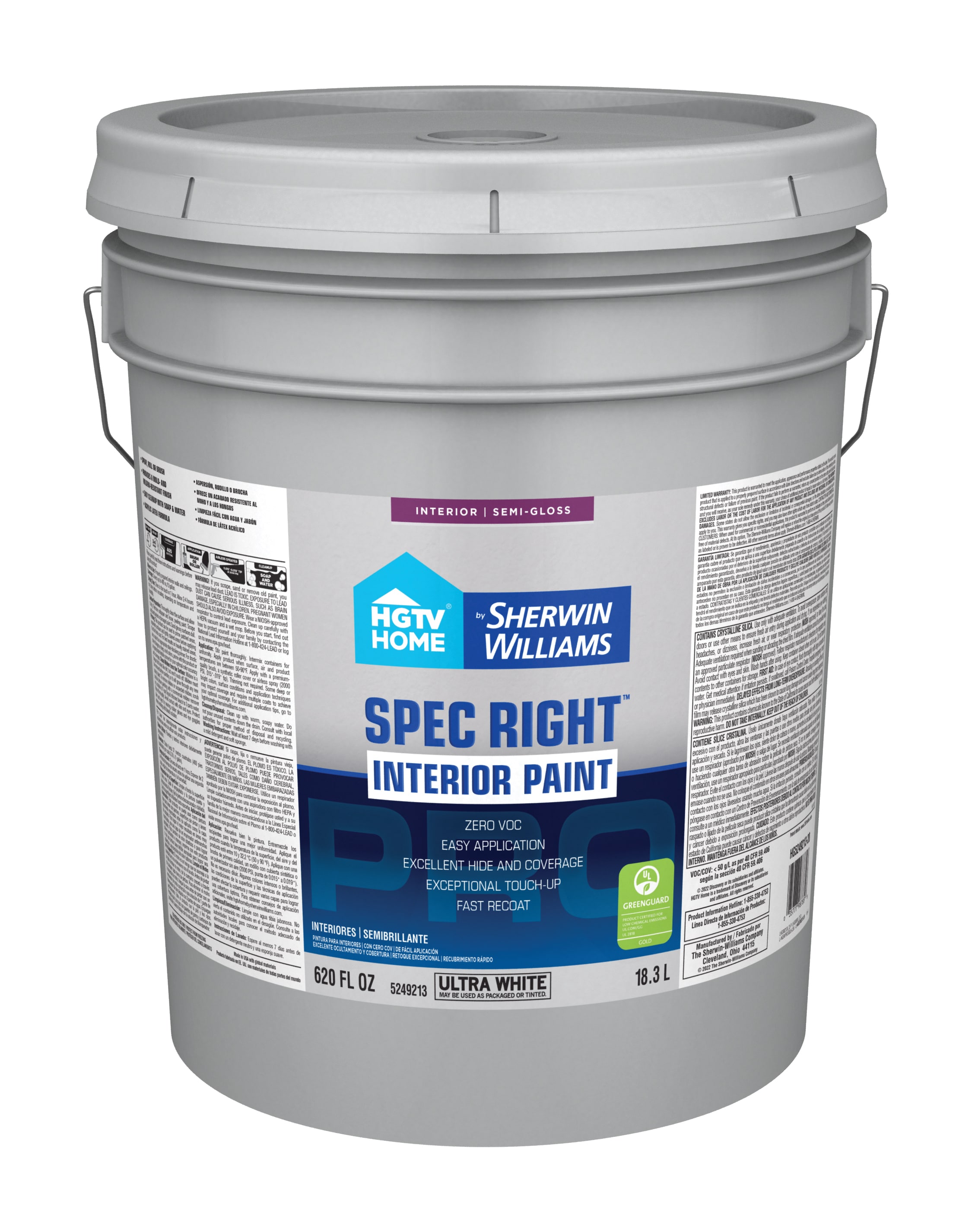 Property Advantage Flat Maintenance Paint White Latex Interior Paint  (5-Gallon) in the Interior Paint department at