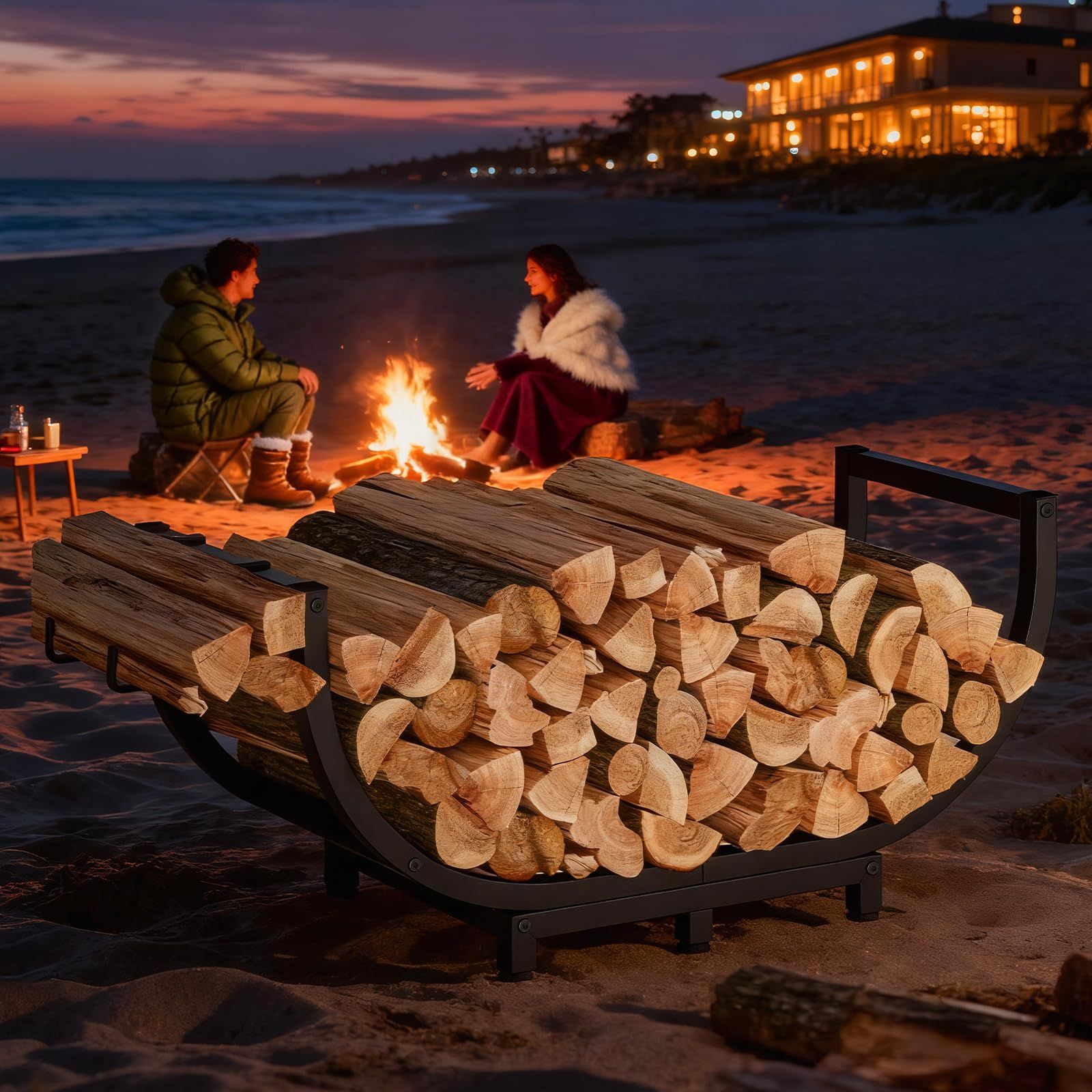Slickblue D-HO-20HC30BB Firewood-Storage - View #2
