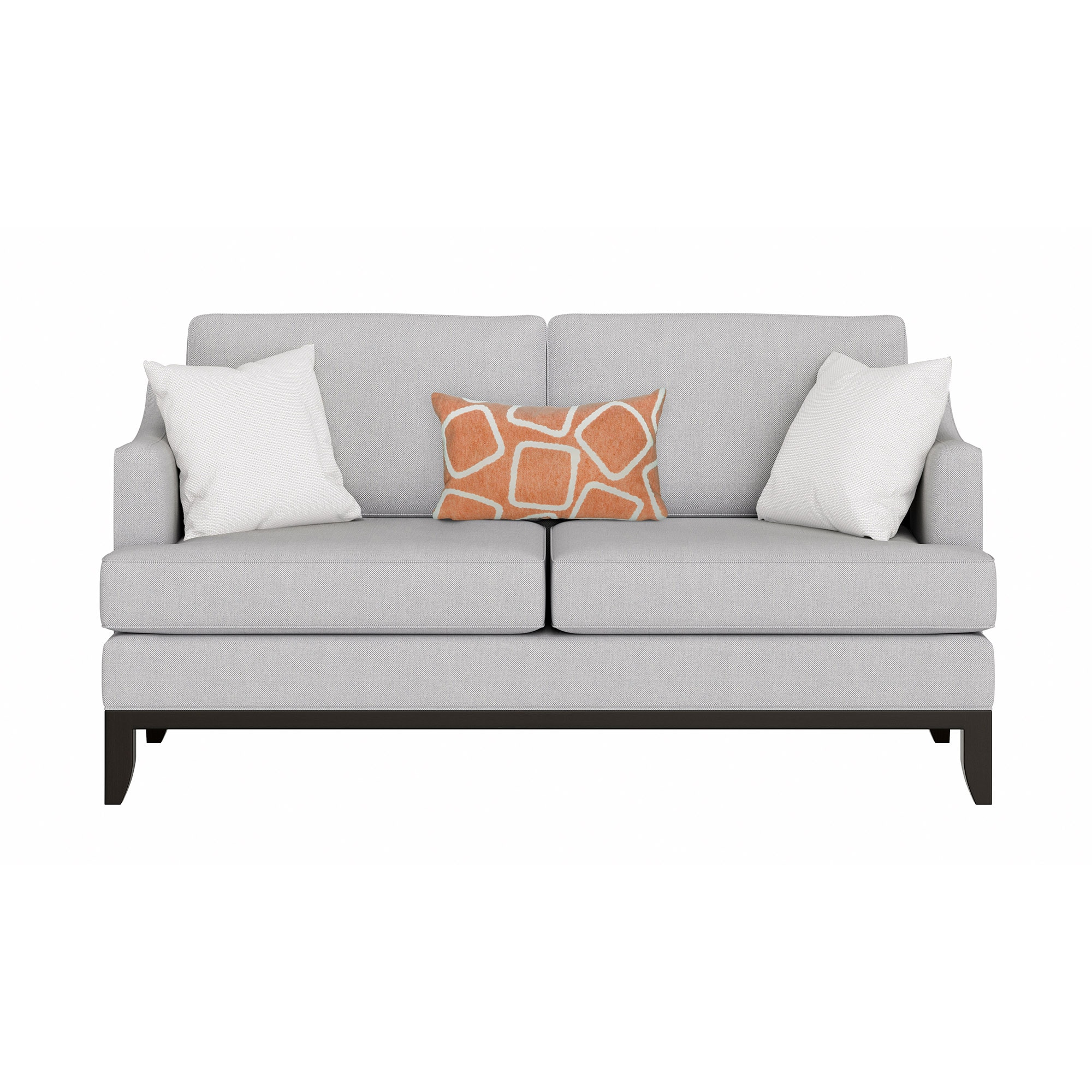 Liora Manne 7SA1S408717 Visions I 12-in x 20-in Coral Rectangular Indoor Decorative Pillow