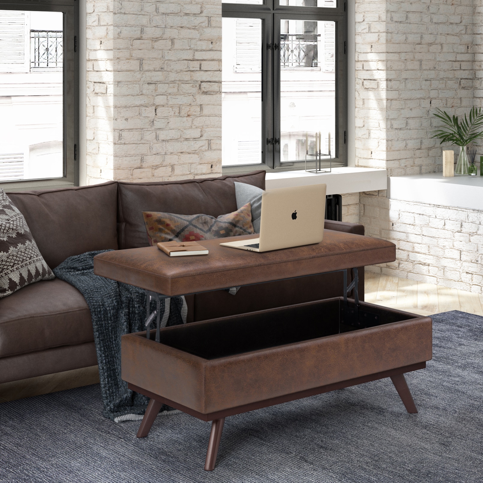 Simpli Home AXCOT267LT-DBR Indoor-Ottomans - View #10