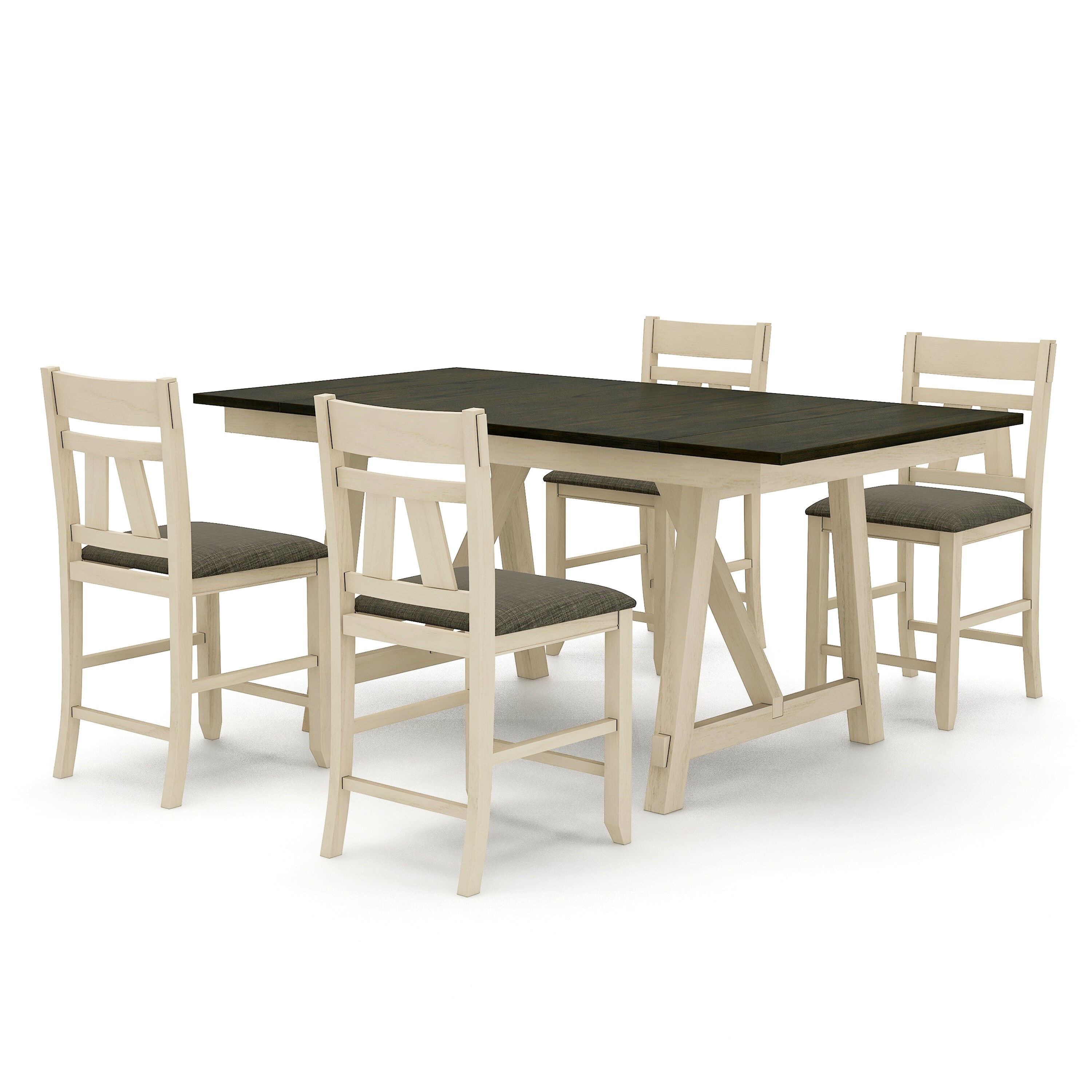 Furniture of America IDF-3487PT-5PC Dining-Sets - View #2