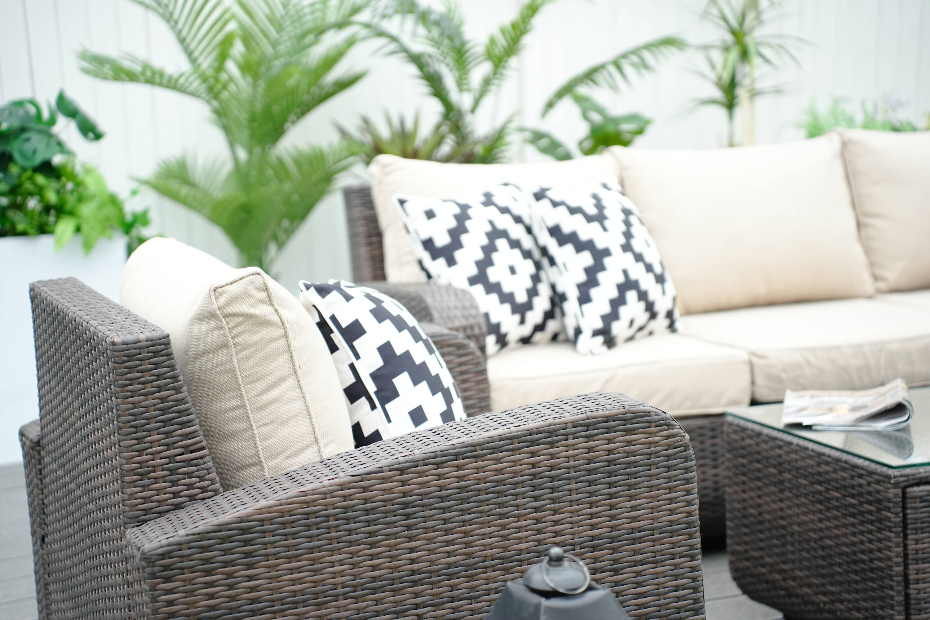 Direct Wicker DWS-1515-BROWN Patio-Conversation-Sets - View #4