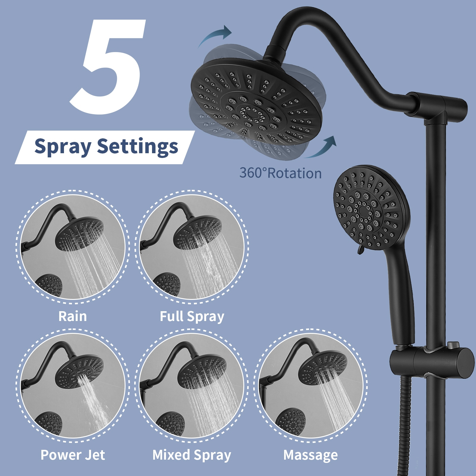 BWE A-9H-7805-B Fixed-Showerhead - View #6