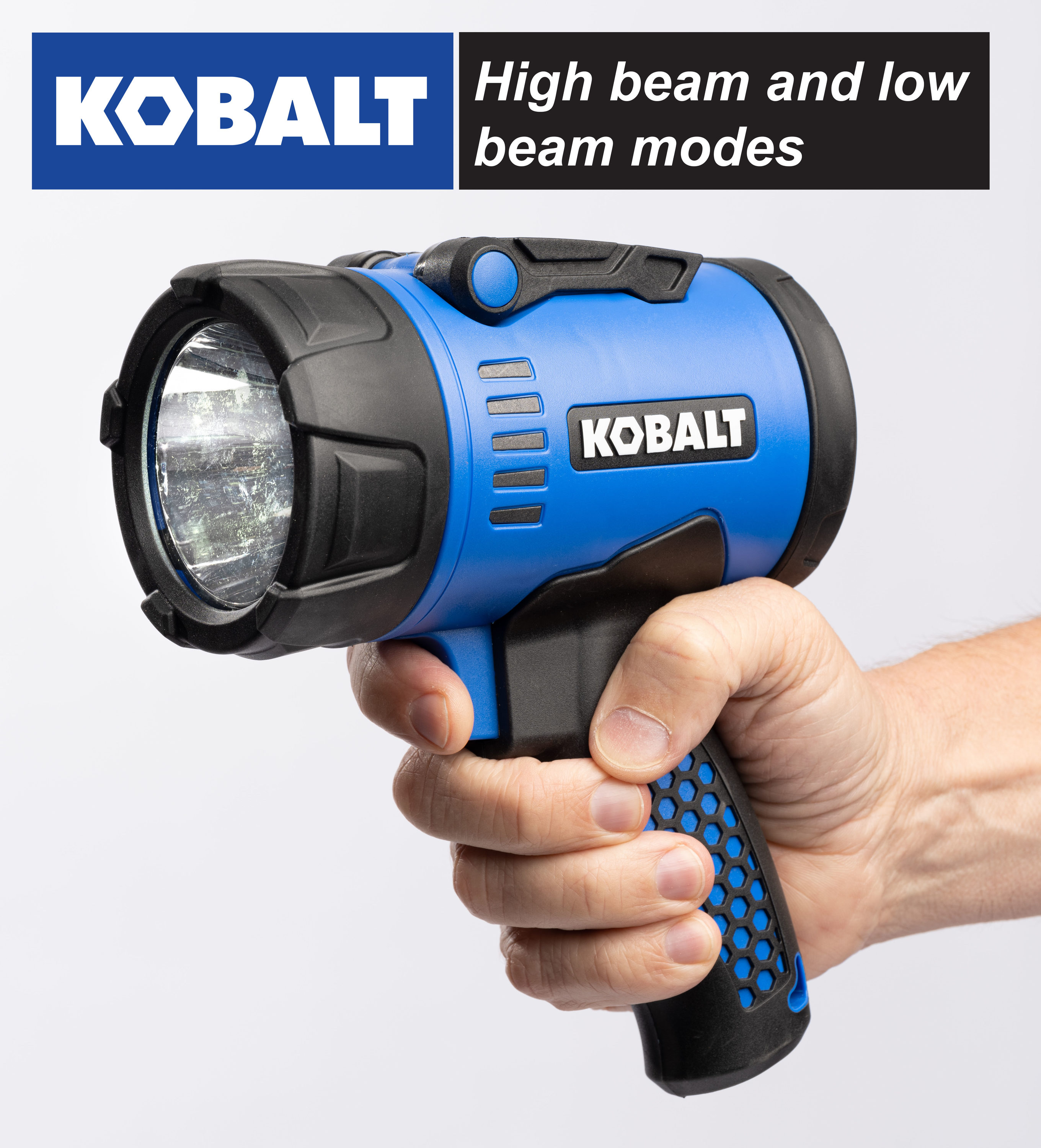 Kobalt 1200-Lumen LED Rechargeable Spotlight Flashlight - Each