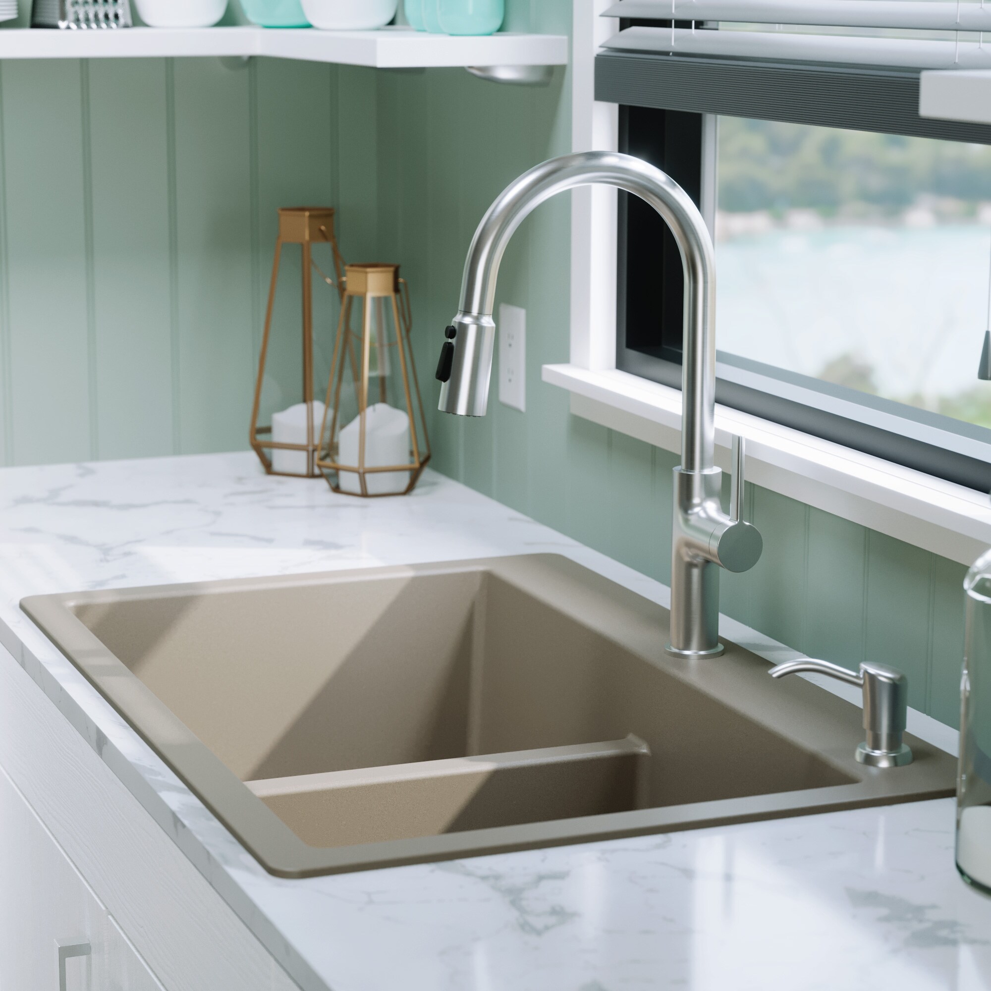 Karran QT-810-CN-PK1 Kitchen-Sinks - View #9