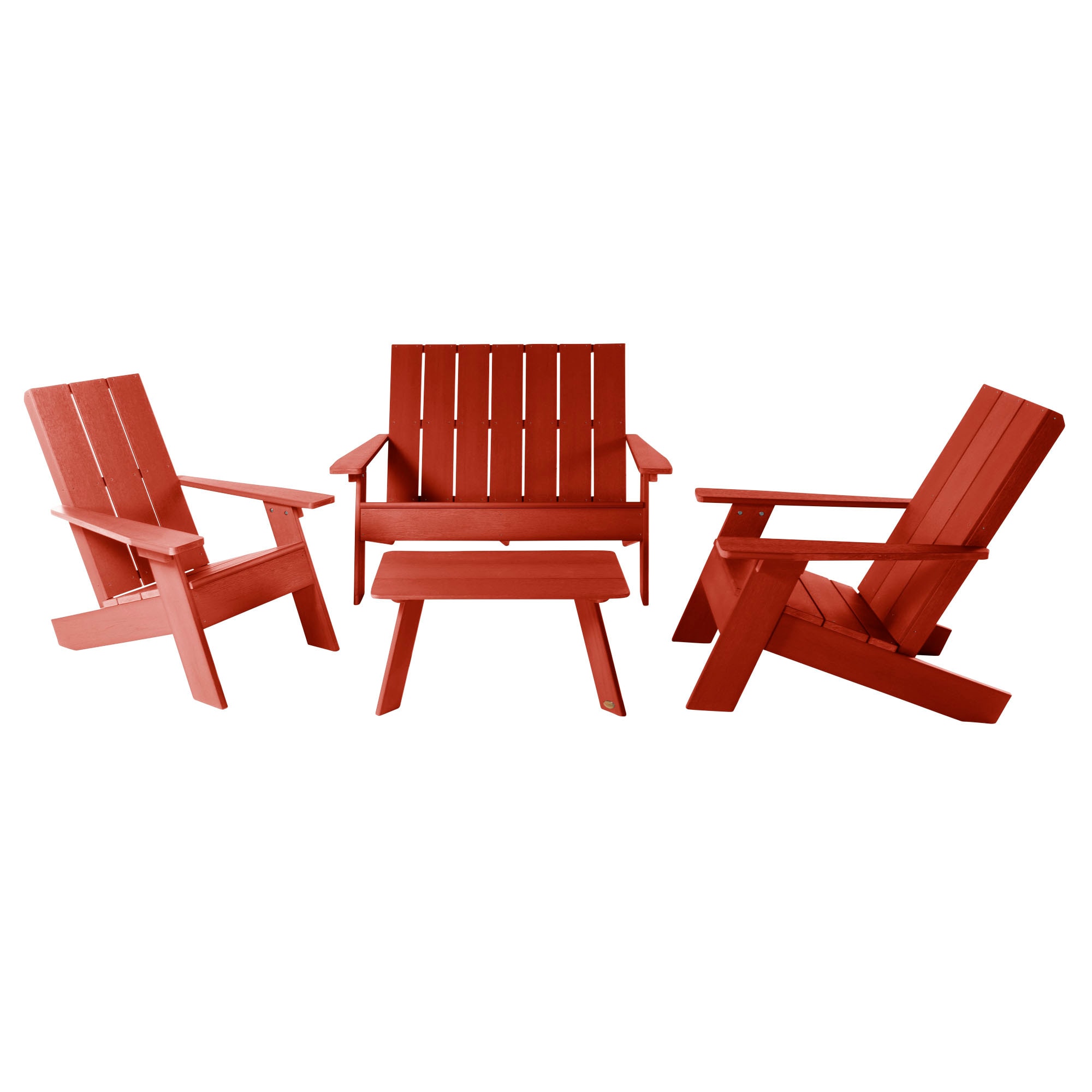 highwood AD-KITCHRAD01-RED Patio-Conversation-Sets - View #2