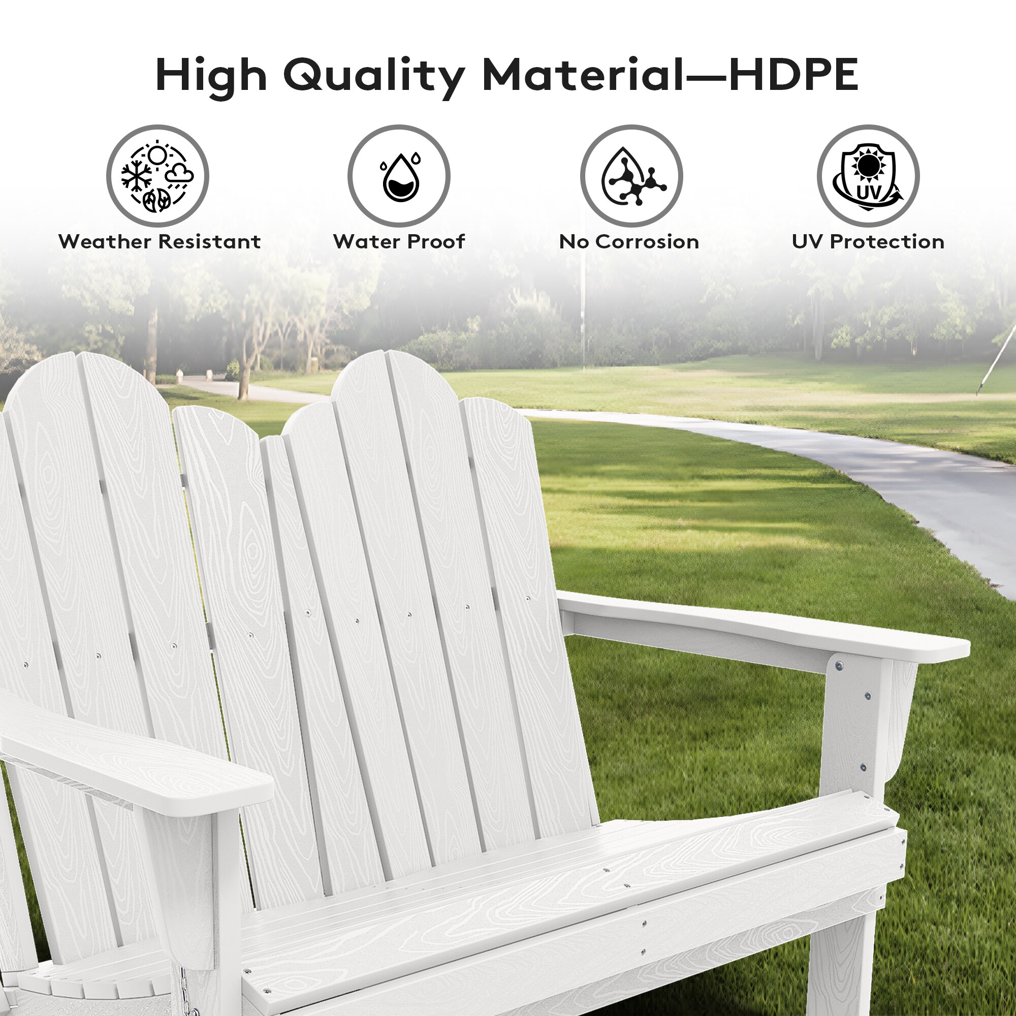 VOUA 2YDY-WT Patio-Chairs - View #3