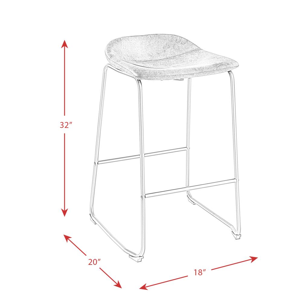 Picket House Furnishings Galloway Metal Bar outlet Stool Set BCZ400BSE