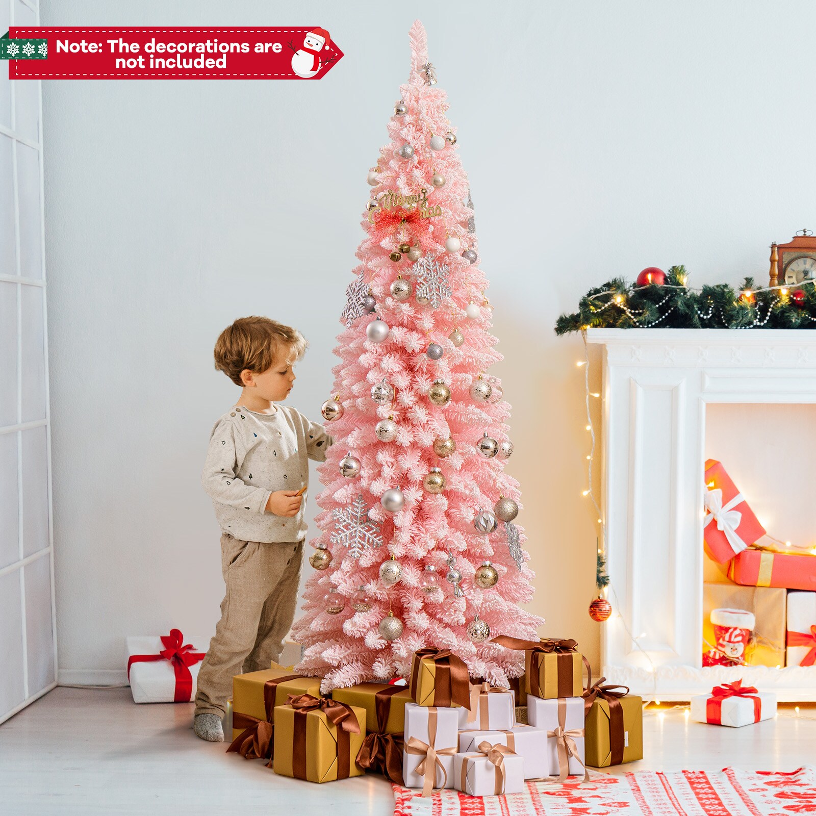 WELLFOR CM-HWY-22794 Artificial-Christmas-Trees - View #6