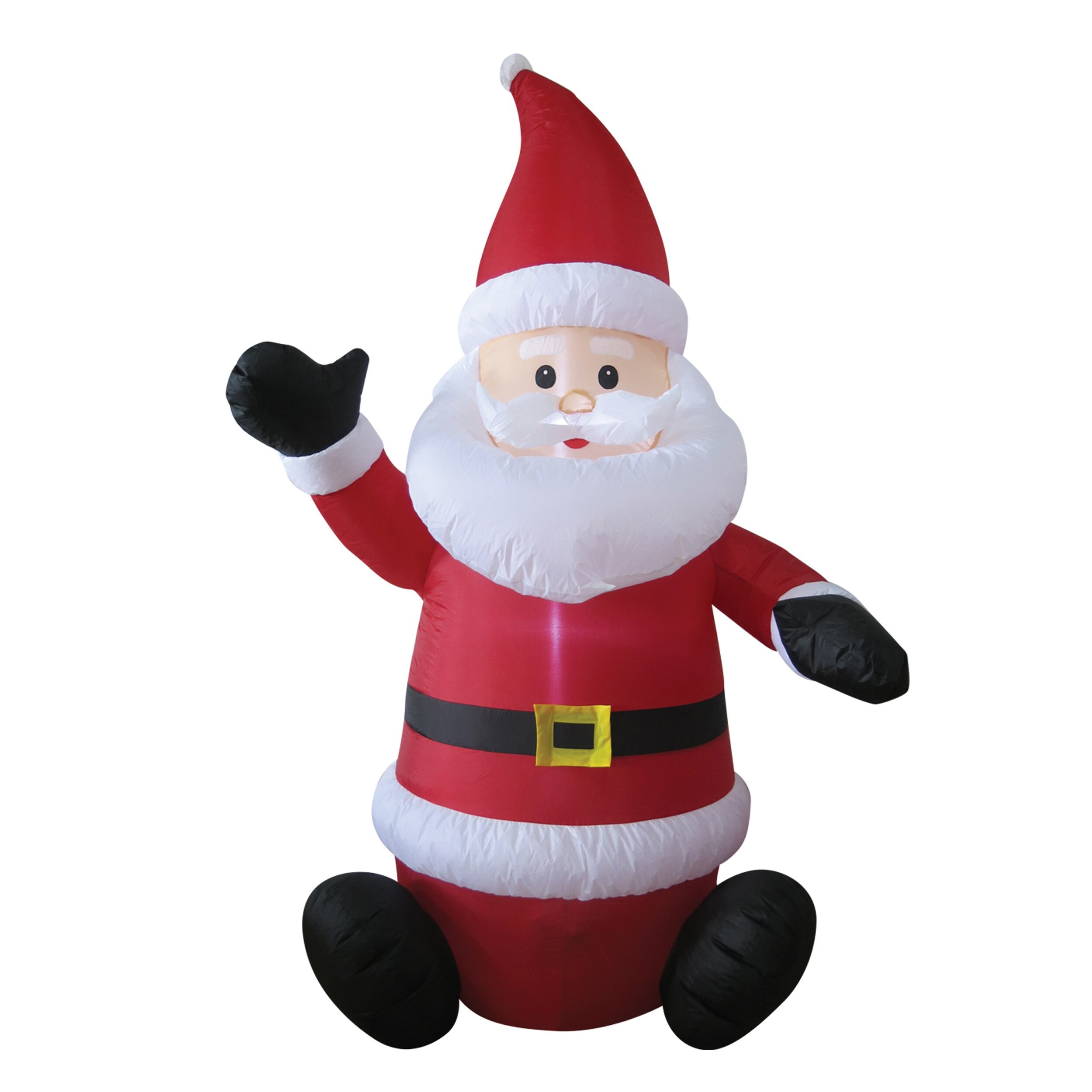 Brite Star 49-007-00 6-Feet Lighted Santa Christmas Inflatable