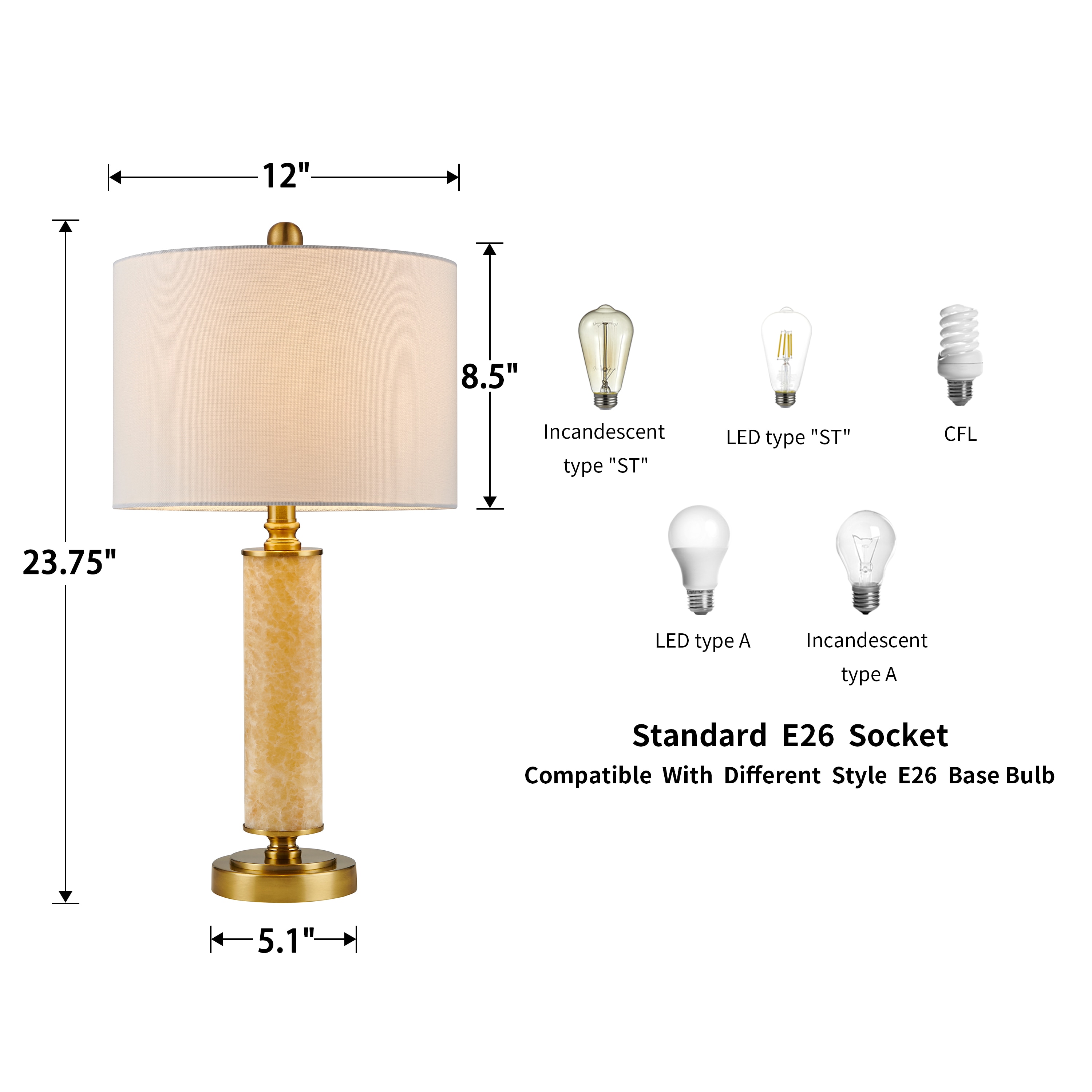 KAWOTI 21362 Table-Lamps - View #6