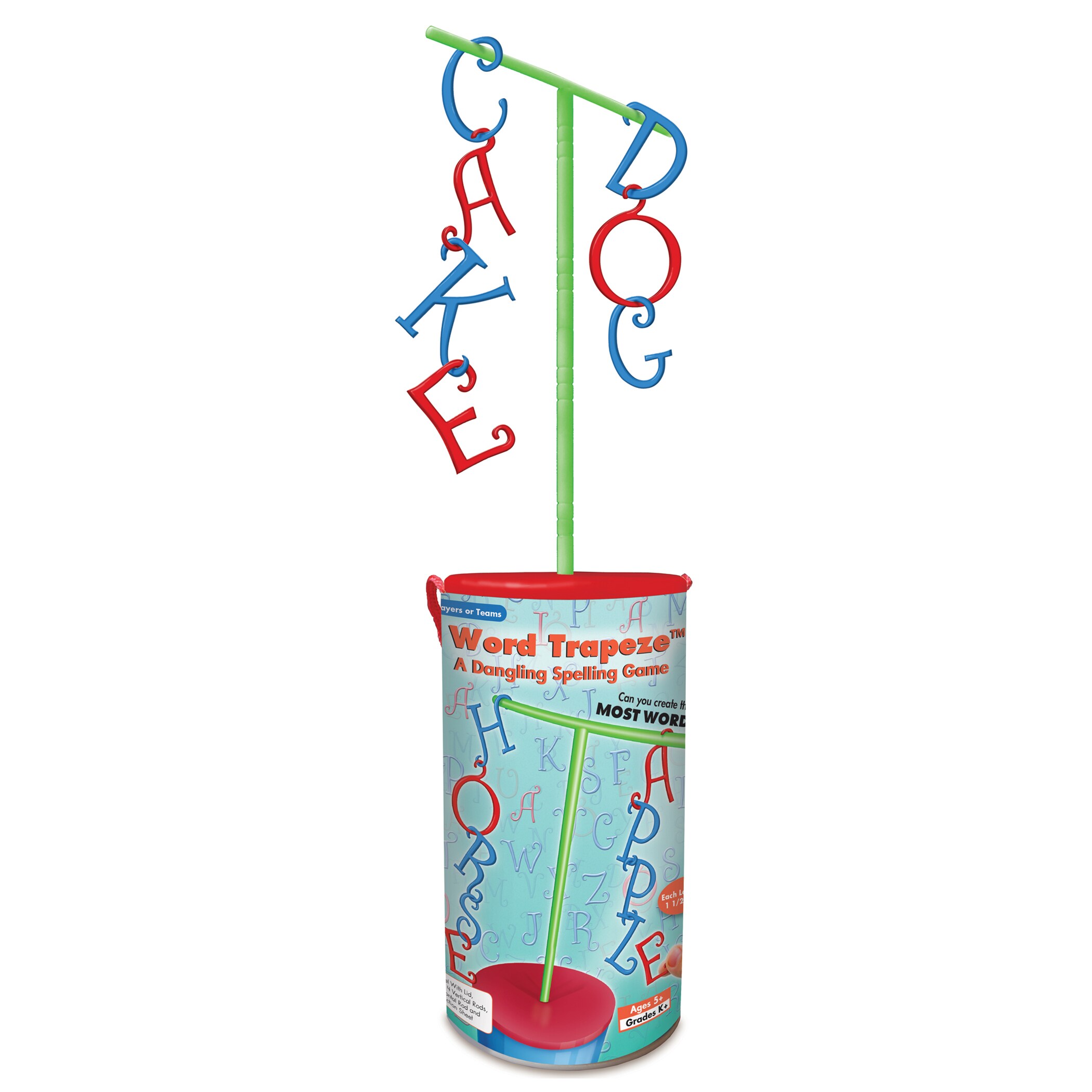 Essential Resources ELP626692 Word Trapeze A Dangling Spelling Game (Educational Game)