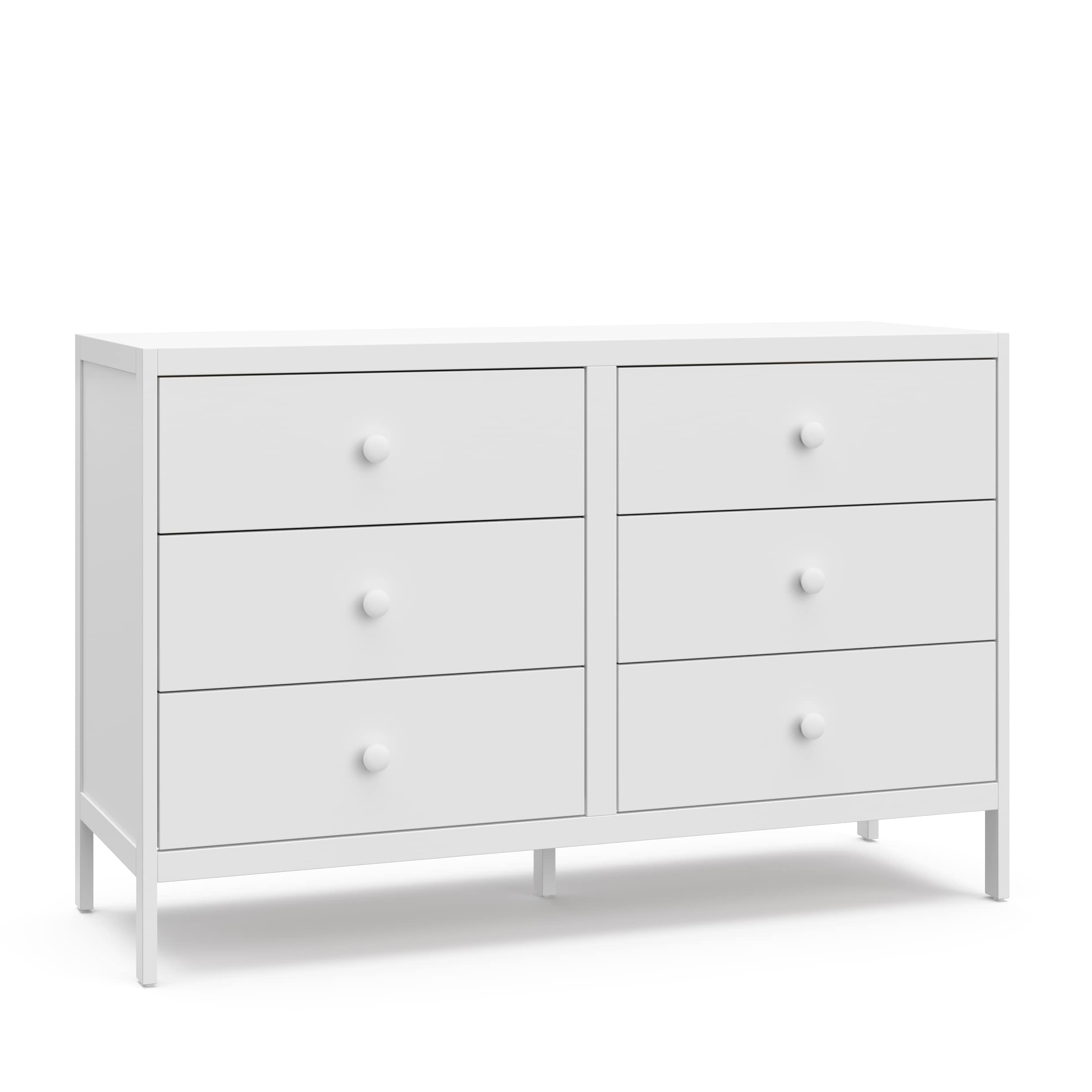 Graco 03716-301 White Pine 6 -Drawer Standard dresser