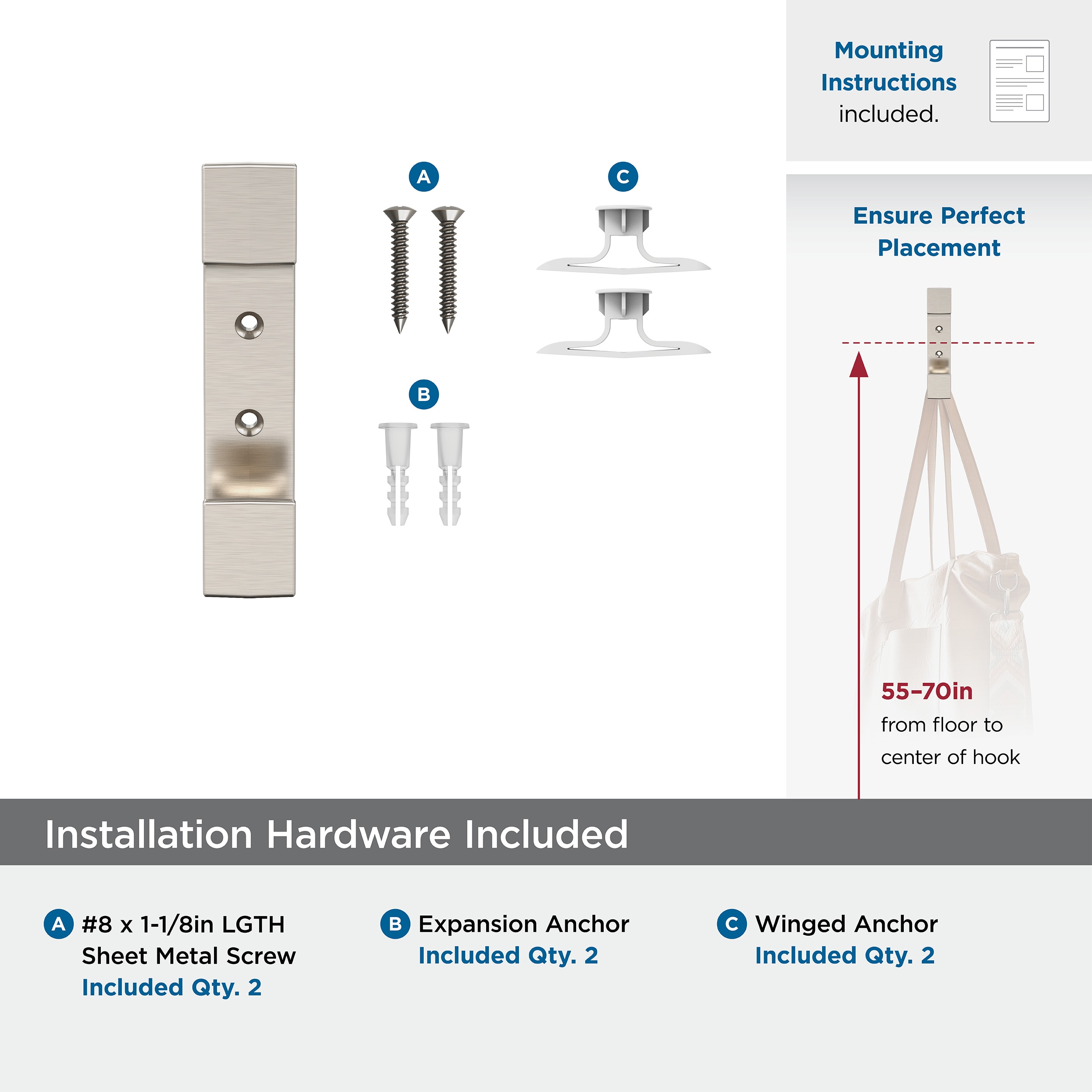 Amerock H37009G10 Decorative-Wall-Hooks - View #8