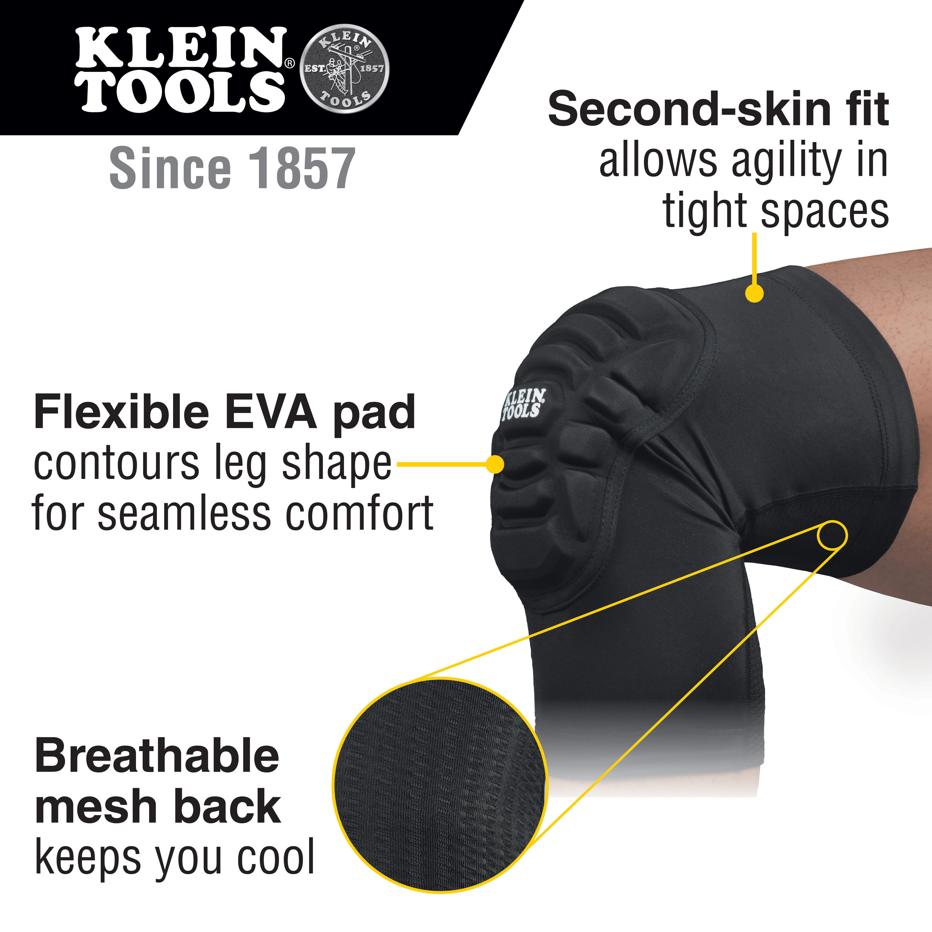 Elastic Knee Patches for Clothing | Patch to Repair Clothes. 6 Elbow  Patches or Knee Patches of 9 x 13 cms. Color: Black