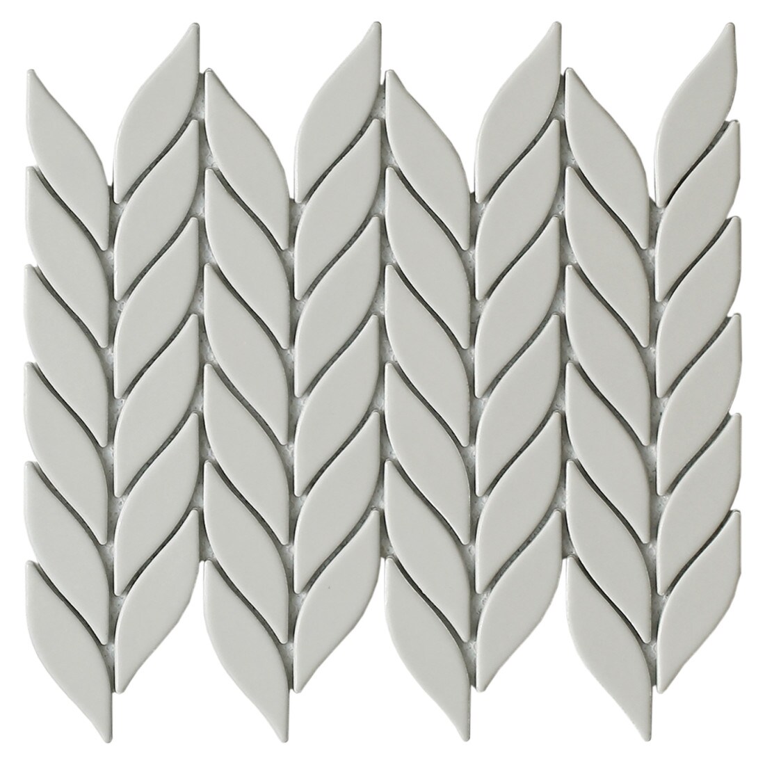 Emser W94MYTSPEGR1113MOV2 Mythos Gray 11-in x 13-in Matte Ceramic Lantern Patterned Wall Tile (3.92-sq. ft/ Carton)