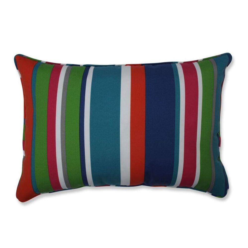 St. Lucia Stripe Blue Throw Pillows at Lowes.com