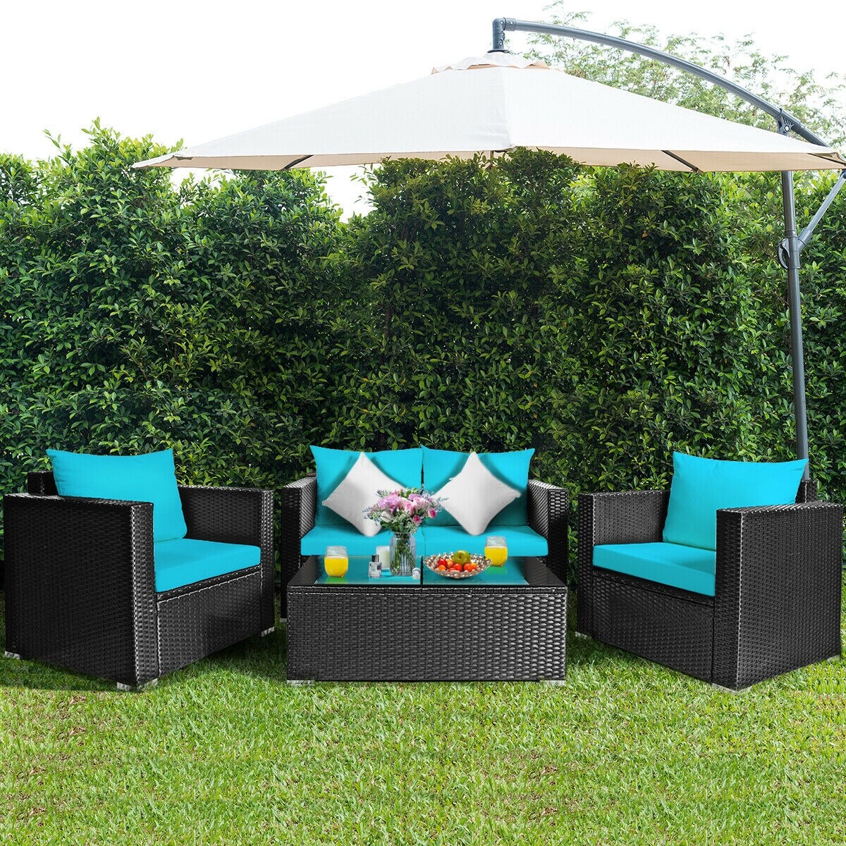 Forclover HYFC-7841TU Patio-Conversation-Sets - View #3