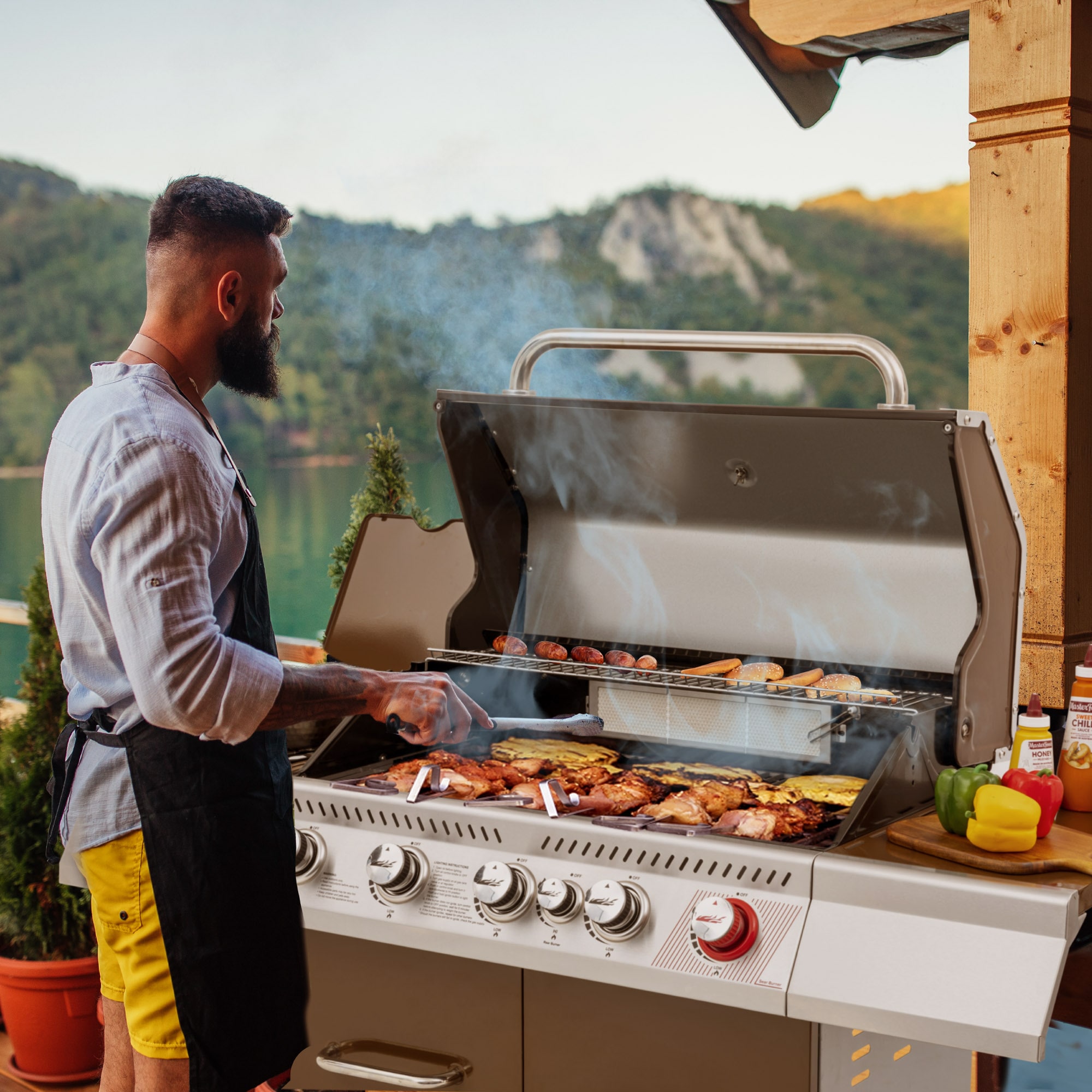 Royal Gourmet GA5403C Gas-Grill - View #3
