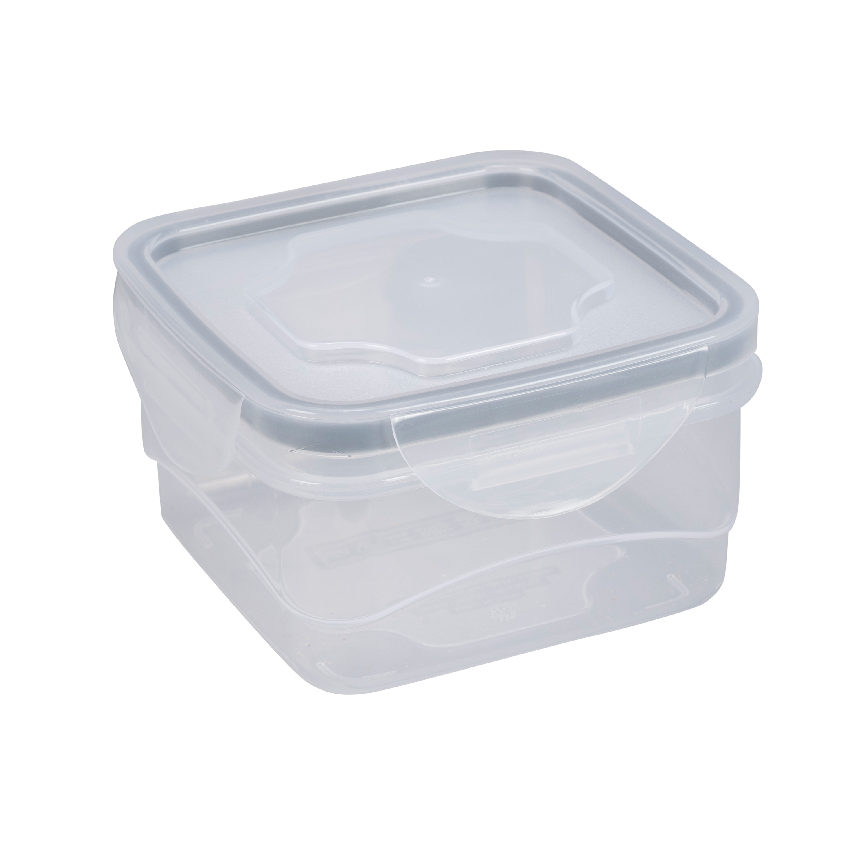 4.2-Cup 1 Touch Snap On BPA-Free Multi-Purpose Silicone Lid and Glass Food  Container 