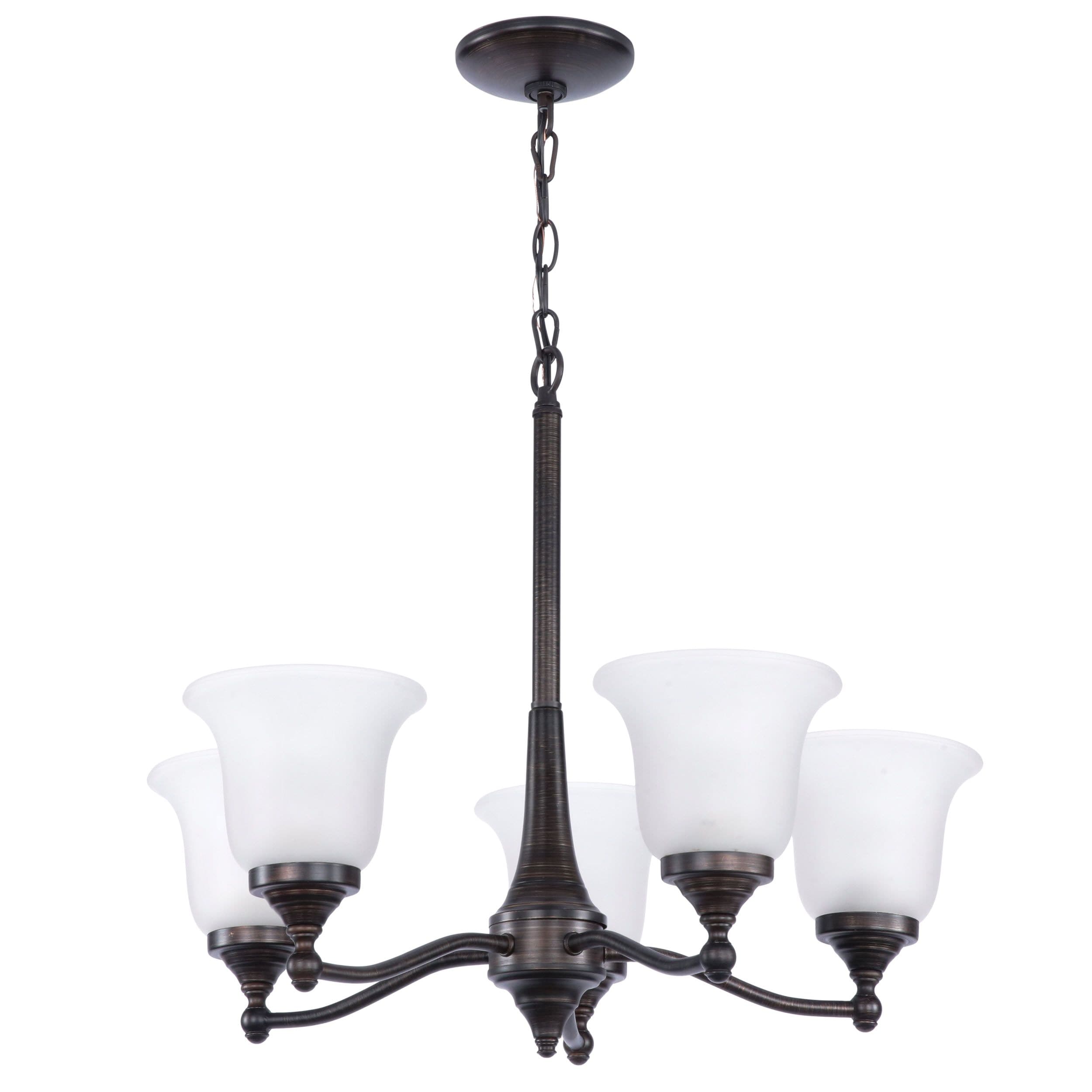 portfolio roseall 5 light chandelier