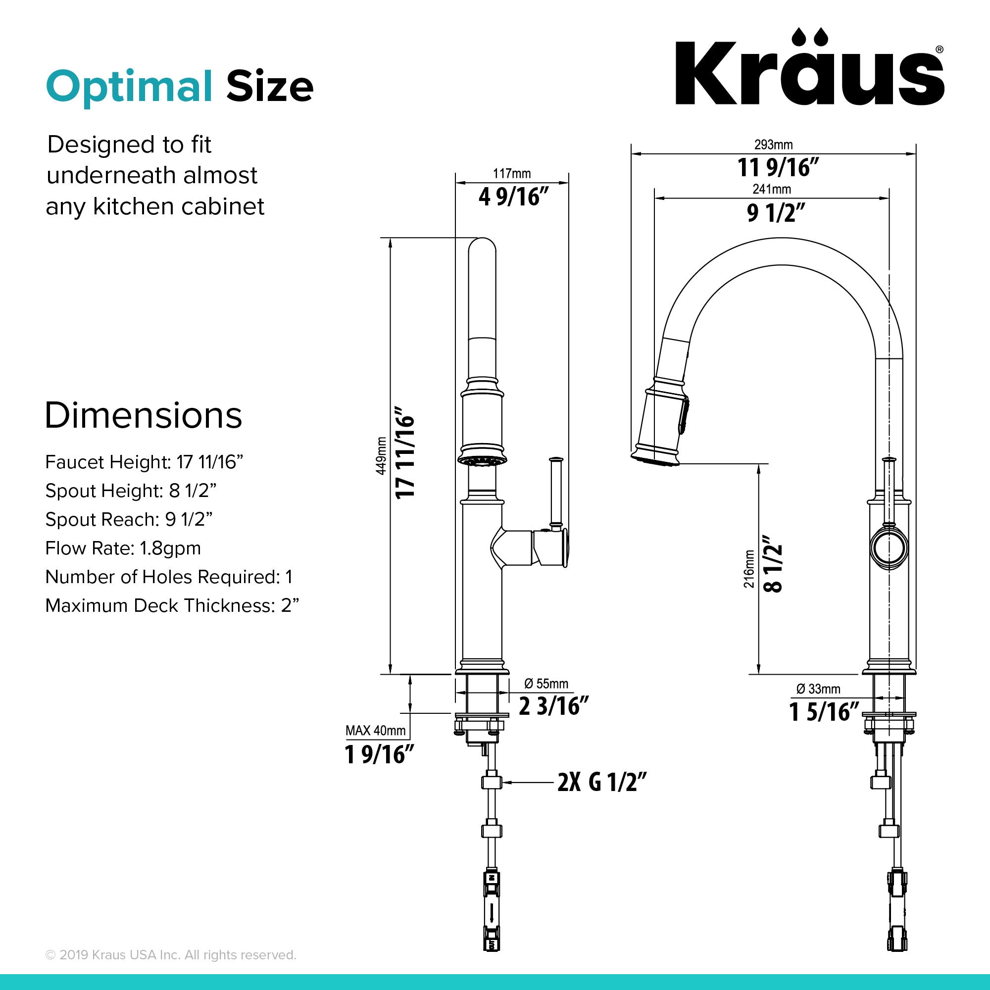 Kraus KPF-1680SFS Kitchen-Faucets - View #11